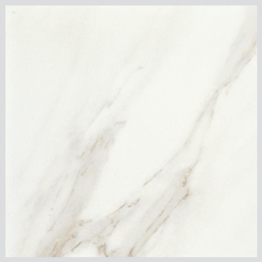 American Olean Mirasol Bianco Carrara 24-in x 24-in Glazed Porcelain Stone Look Floor and Wall Tile (15.2-sq. ft/ Carton)