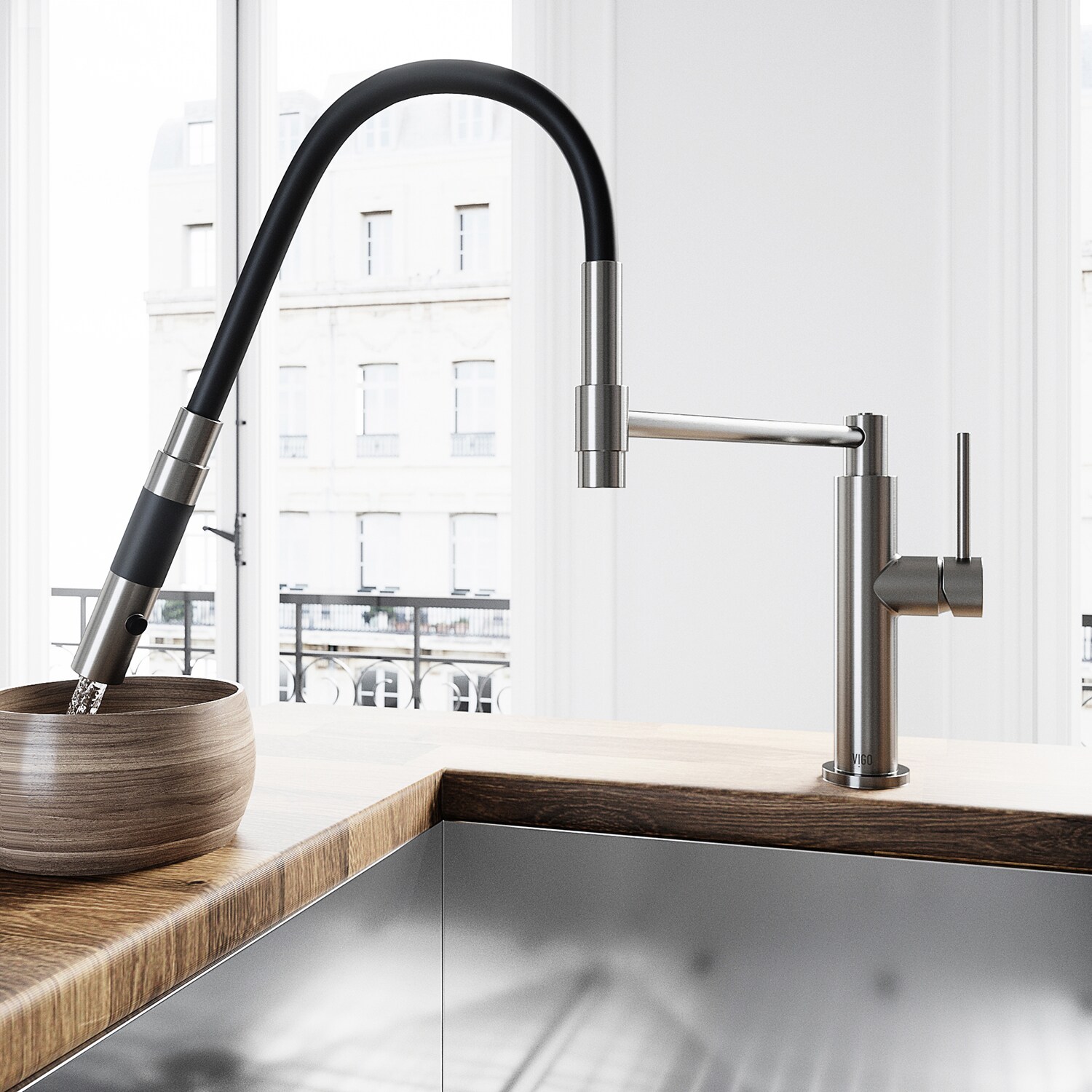 VIGO VG02026ST Kitchen-Faucets - View #4