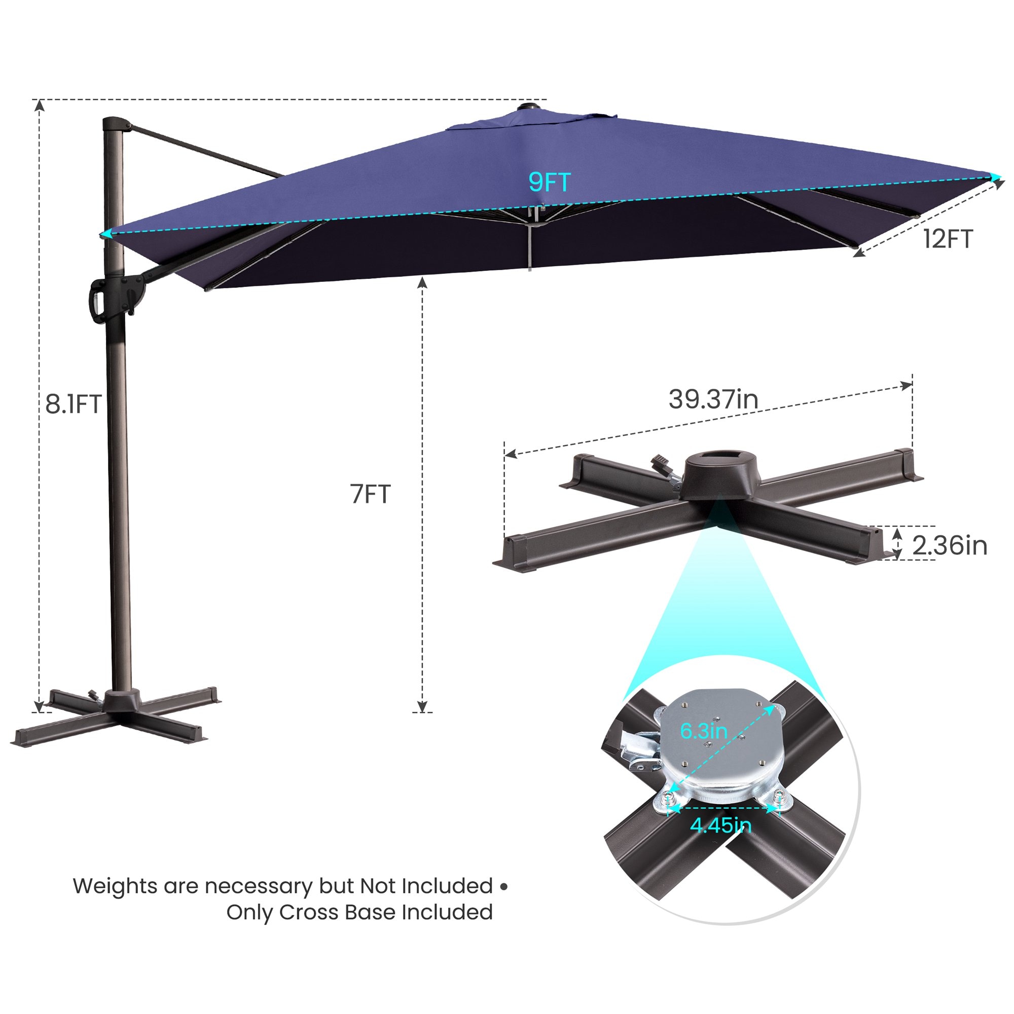 Crestlive Products CL-PU059NAV Umbrellas-2 - View #4