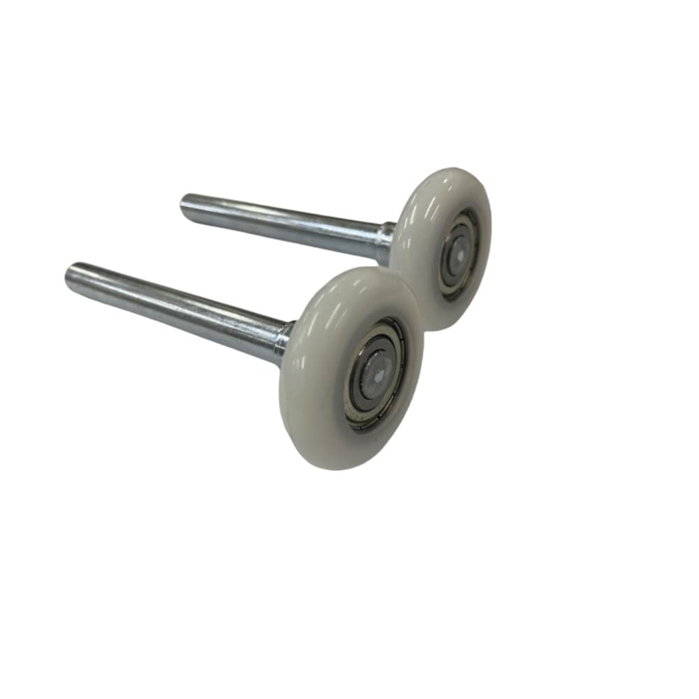 RELIABILT GD23-5002 Ball Bearing White Nylon and steel Roller 2 -Pack