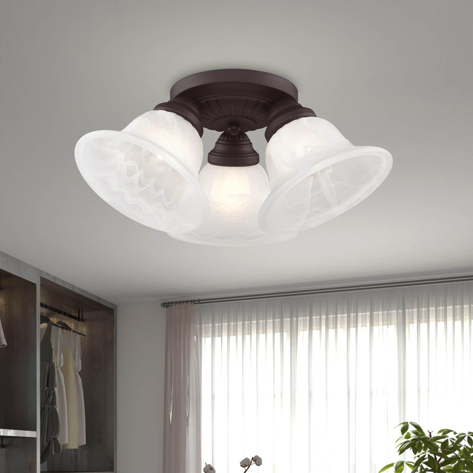 Livex Lighting 1529-07 flushmounts - View #6