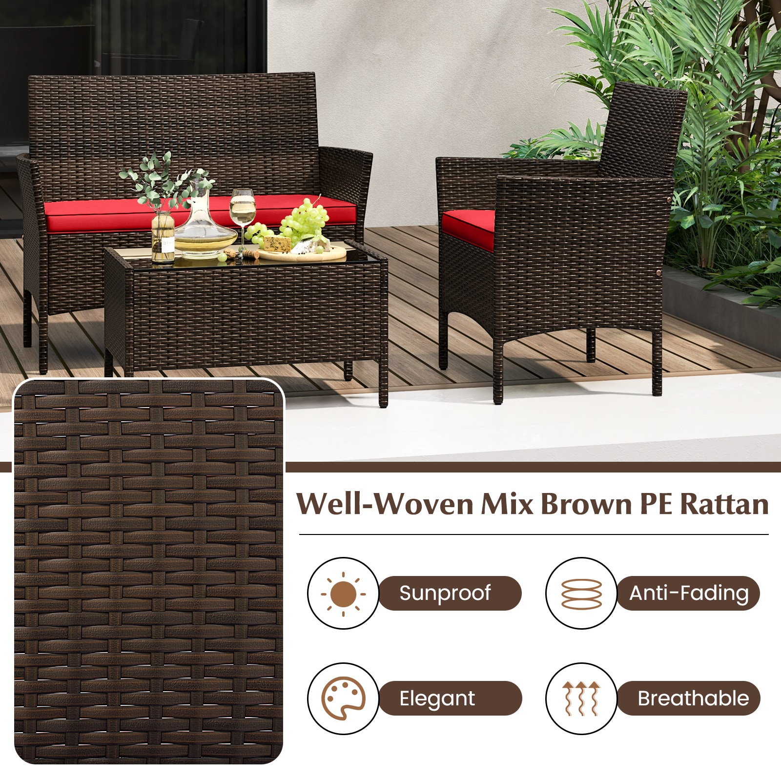 Volenca VOL-2OIQ9Q Patio-Conversation-Sets - View #5