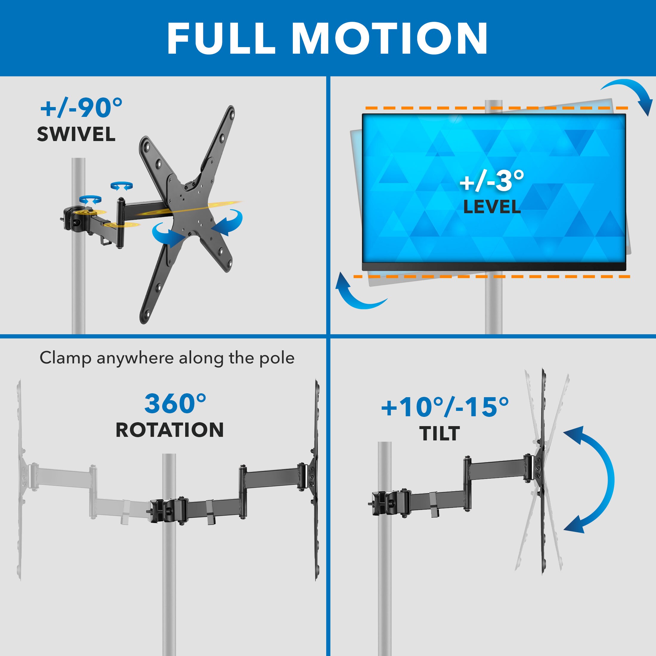 Mount-It! MI-391XL Tv-Mounts - View #6