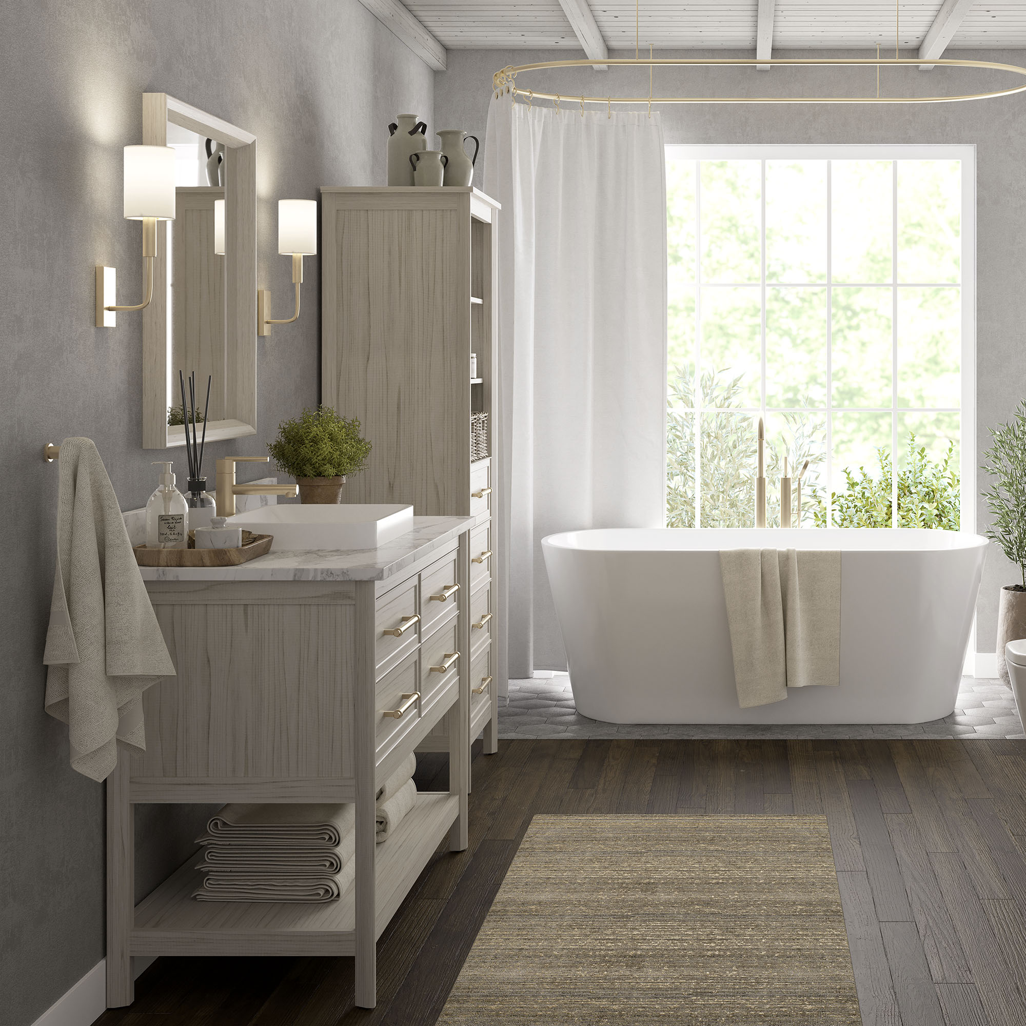 ED Ellen DeGeneres 1480VA-48-283-900-SR Bath-Vanity-Combo - View #18