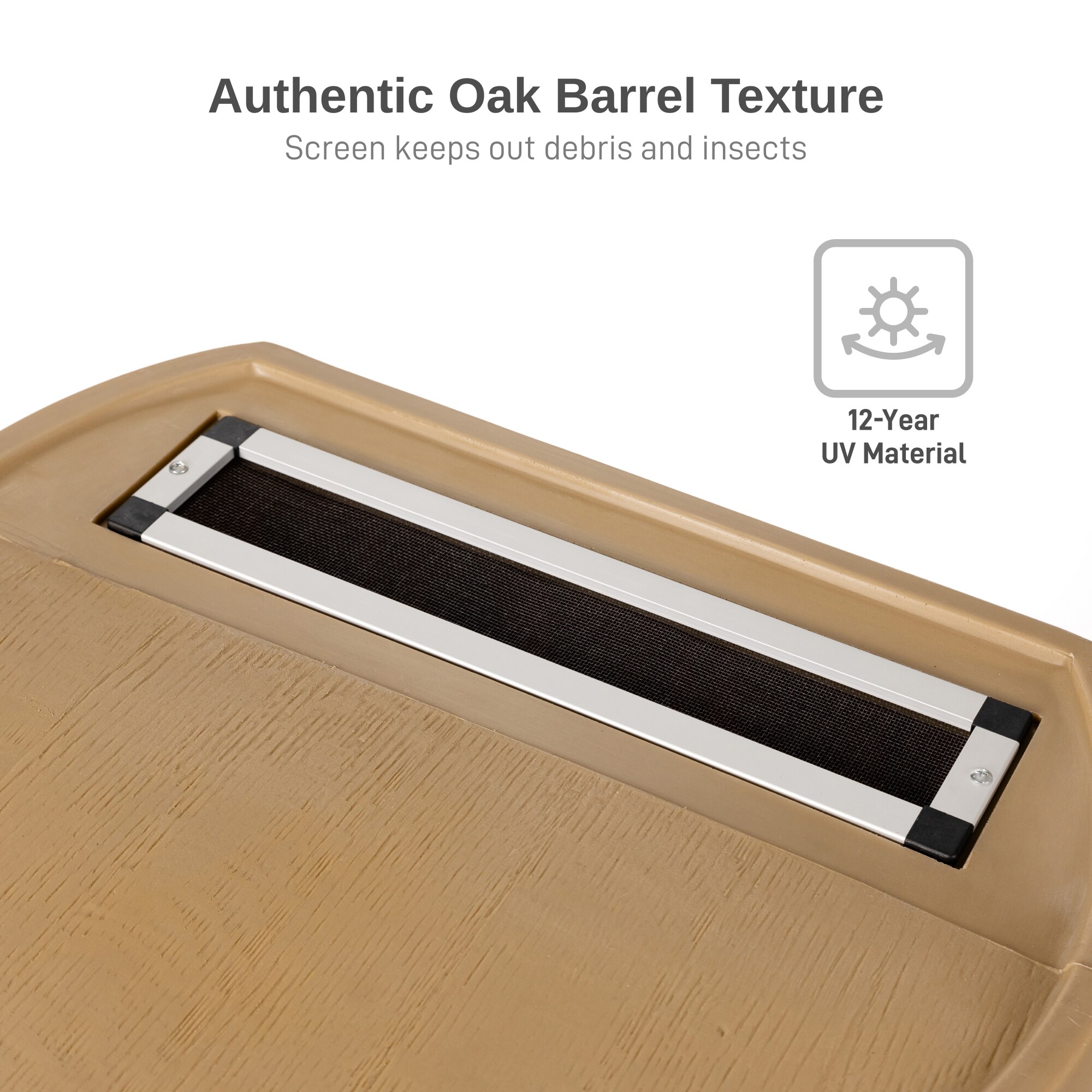 RTS Home Accents 551000100A5481 Rain-Barrels - View #2