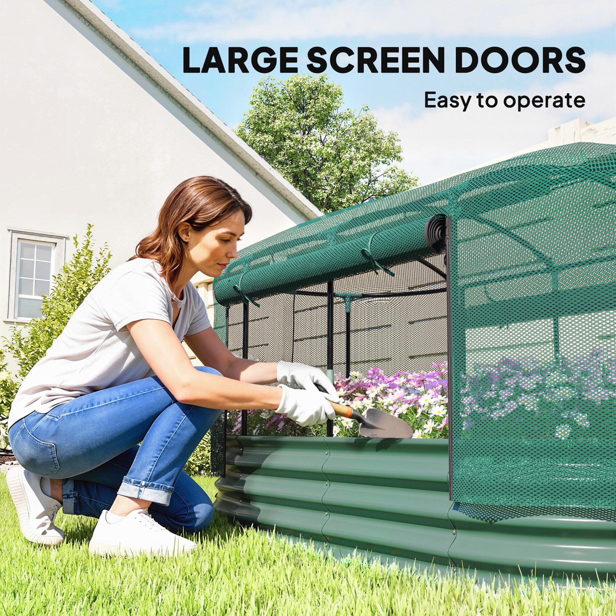 Outsunny 84H-447V00GN Raised-Garden-Beds - View #9
