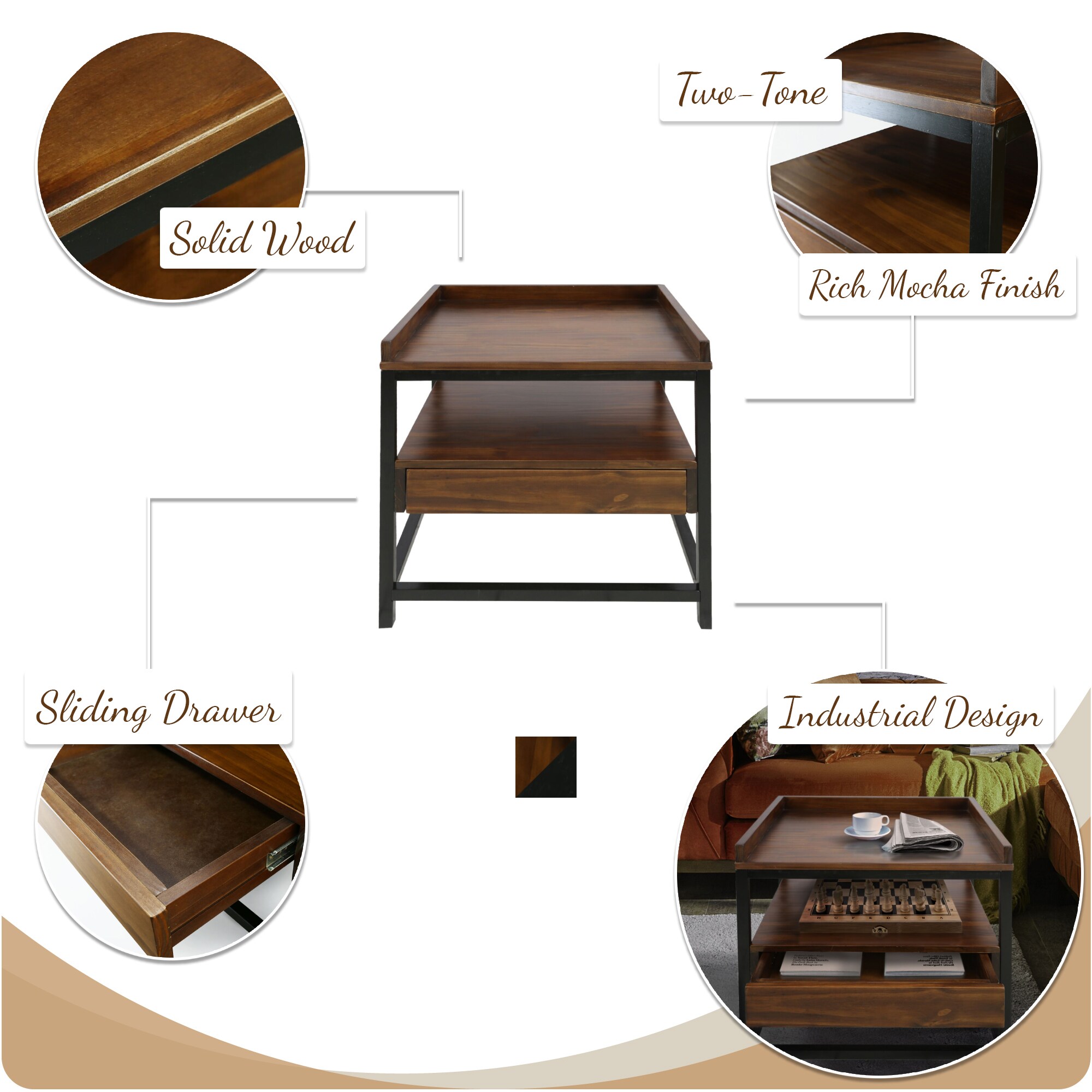 Casual Home 694-87 End-Tables - View #11