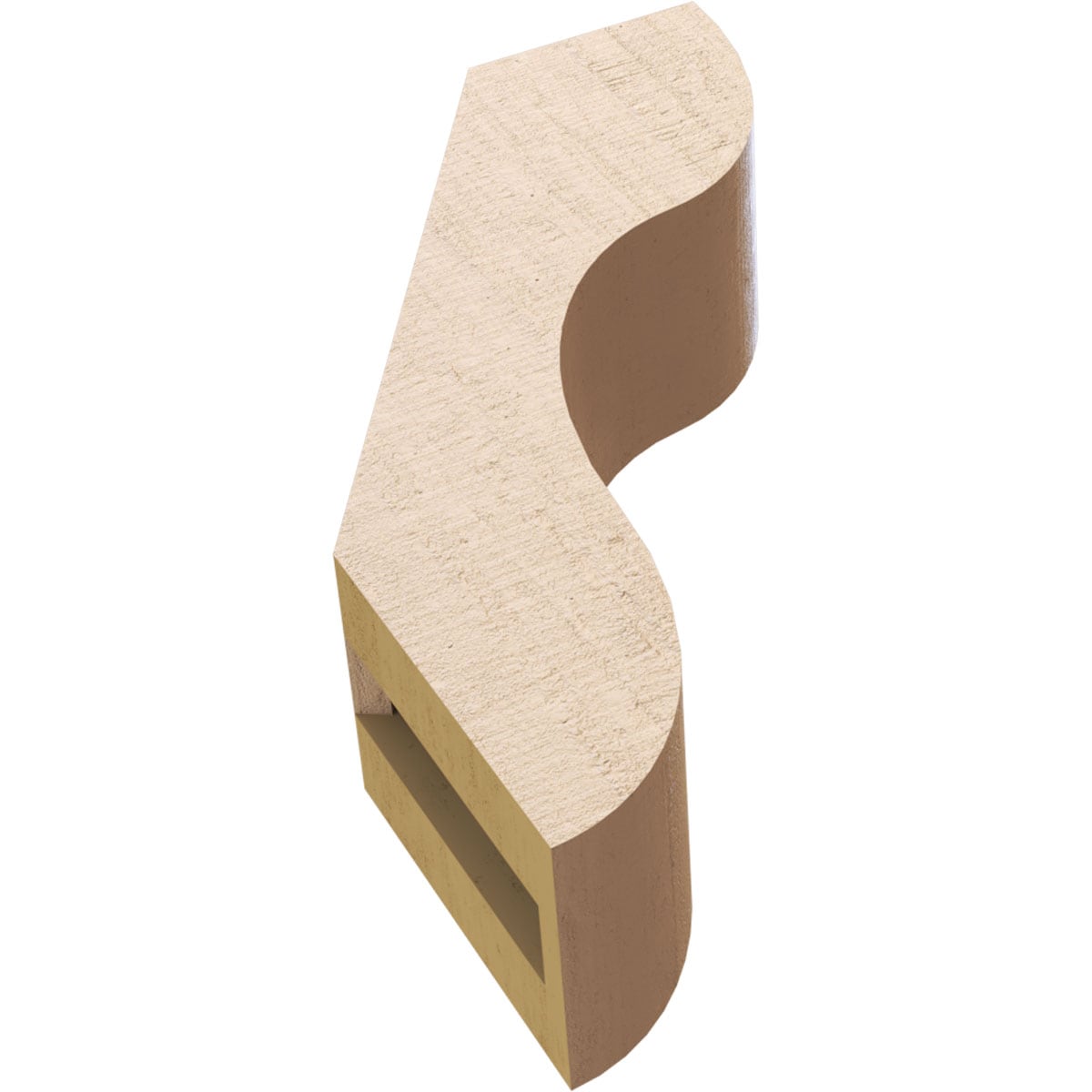 Ekena Millwork BRCUR03X08X12CARRCPR braces - View #7