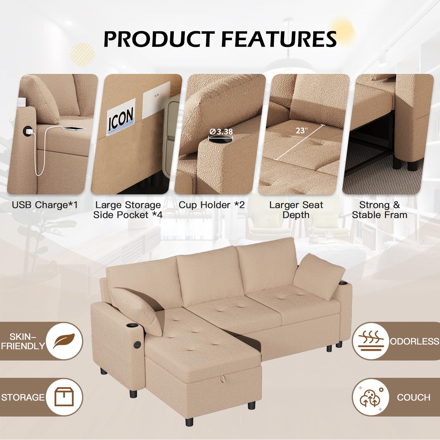 AECOJOY 13137TBR-LS01 futons - View #5