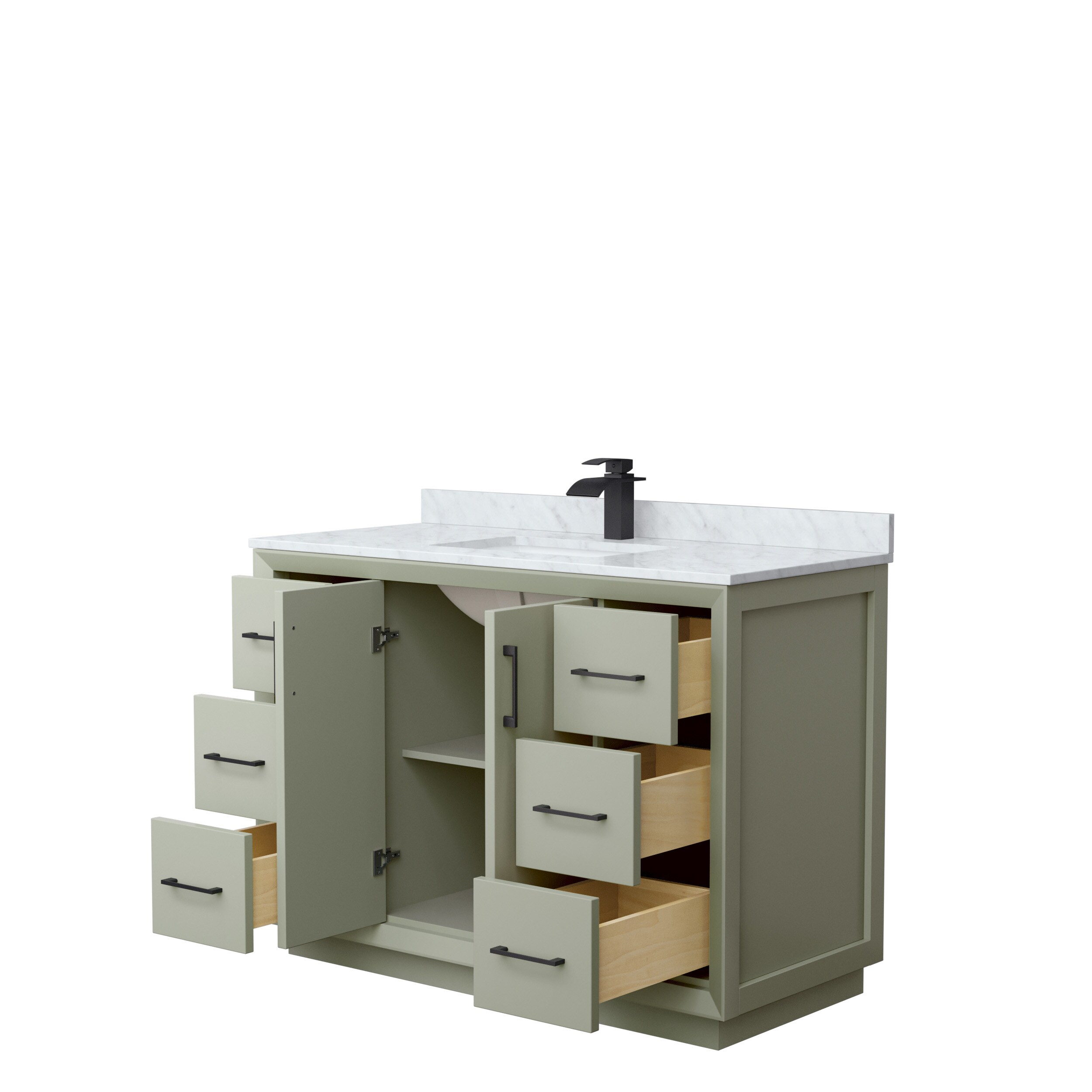 Wyndham Collection WCF414148SLBCMUNSMXX Bath-Vanity-Combo - View #2