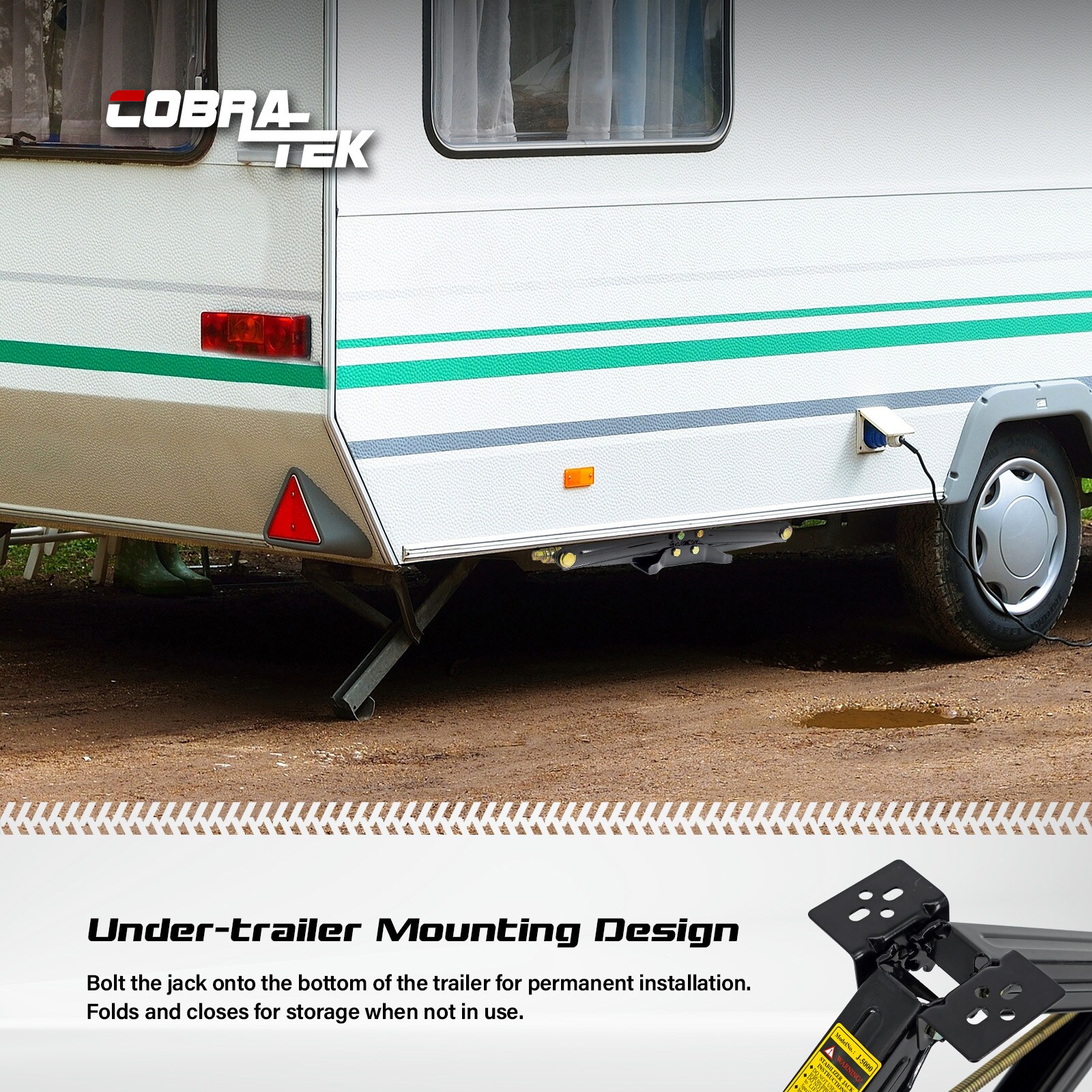 Voodoo Ride CBK-1030-PBK Trailer-Jacks - View #3