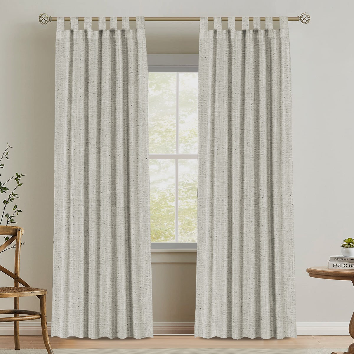 H.Versailtex TABDM5284STONEBLUE curtains - View #18