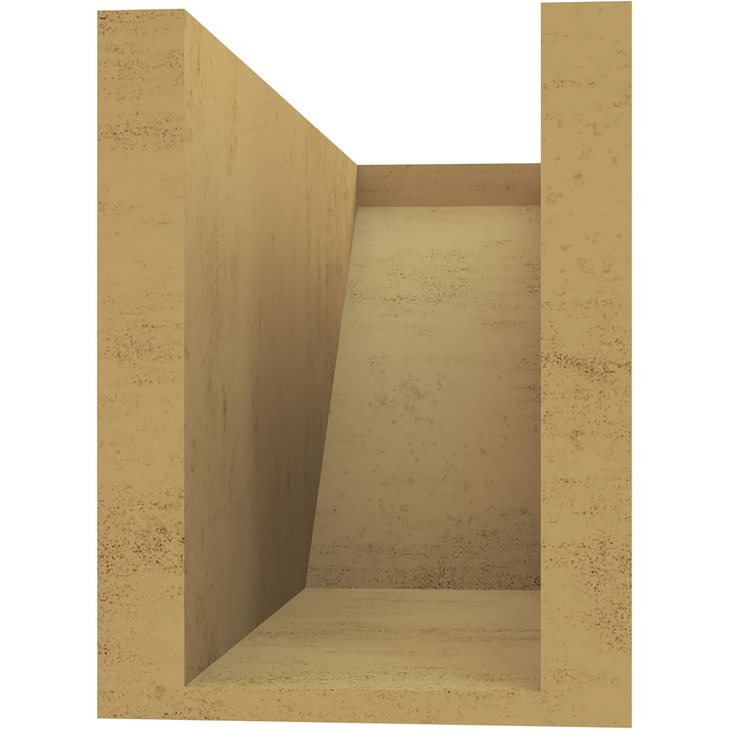 Ekena Millwork RFTU06X08X16CONRCPR Exterior-Brackets-Braces - View #4