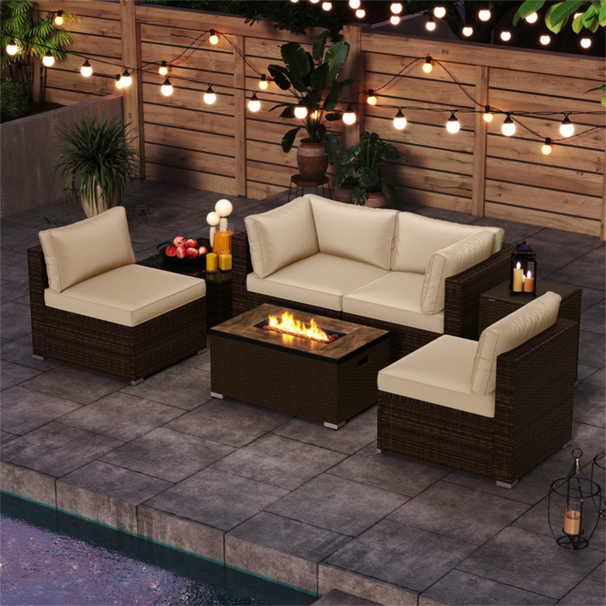 BABOOM BOM-691AWH+-CO Patio-Conversation-Sets - View #3