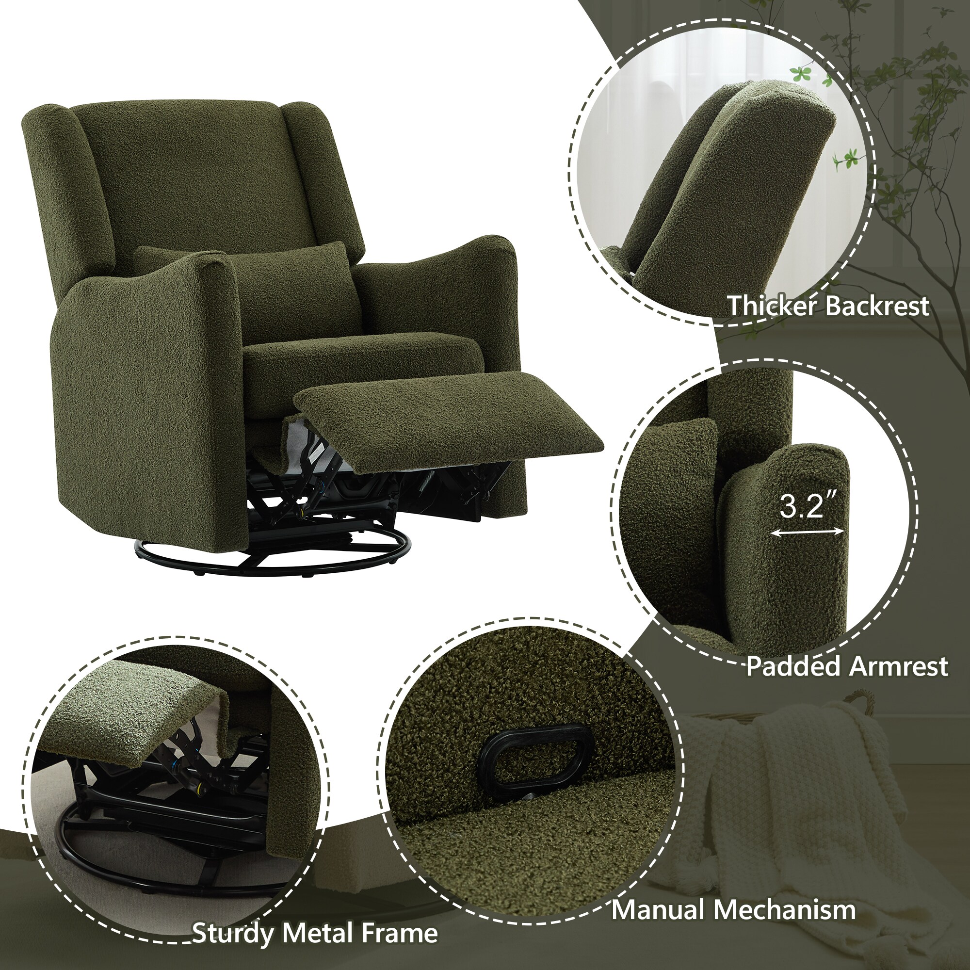 ModernLuxe L3P-BS701P337844G Sofas-Loveseats - View #2
