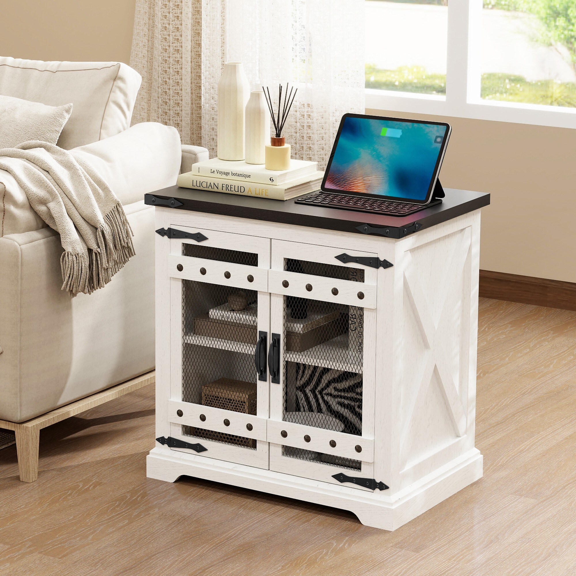 LTMATE LSAP022-WH End-Tables - View #5