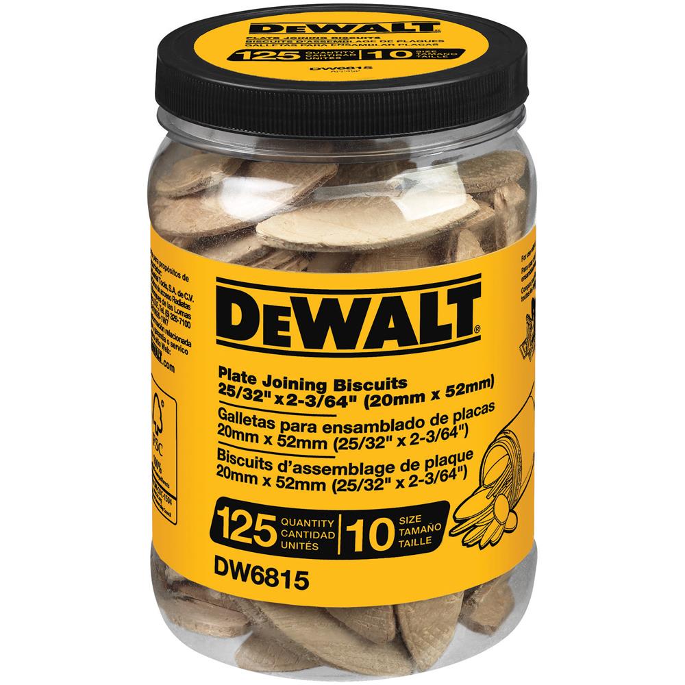 DEWALT #0 WOOD BISCUITS (150-Piece) in the Woodworking Tool Accessories  department at