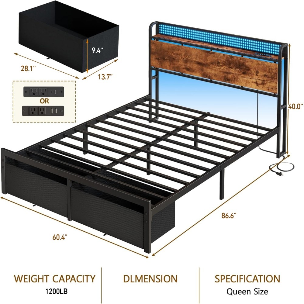 Furologee BF-001V1-CLD-Q-1-RB beds - View #3