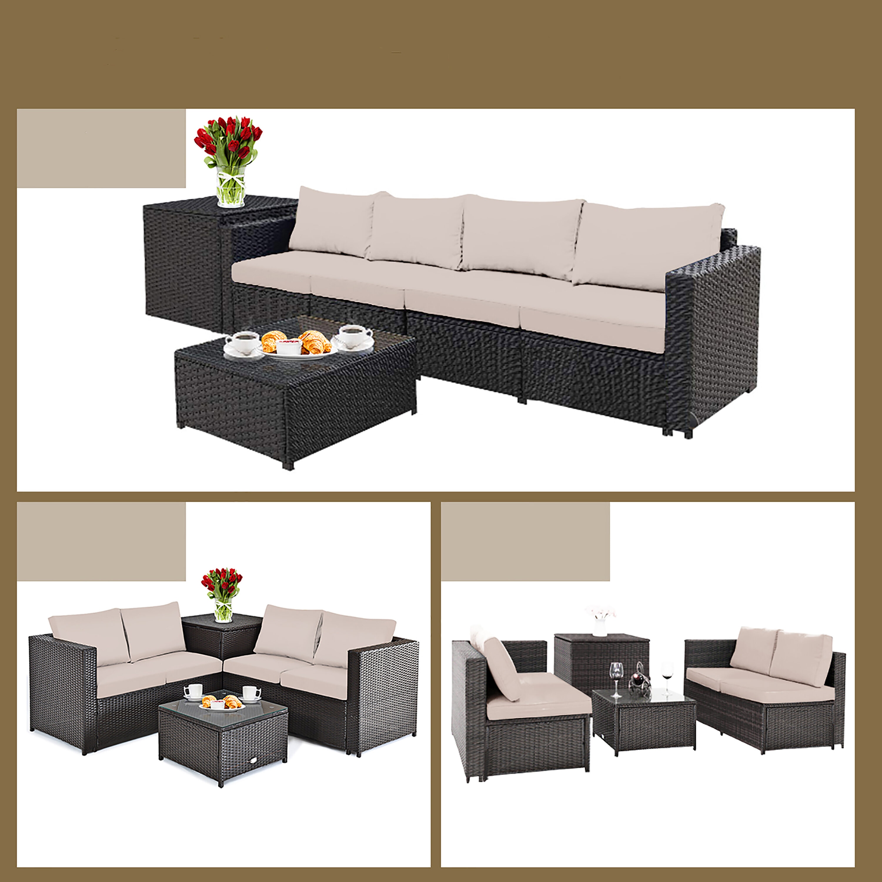 Costway HW63224+ Patio-Conversation-Sets - View #5