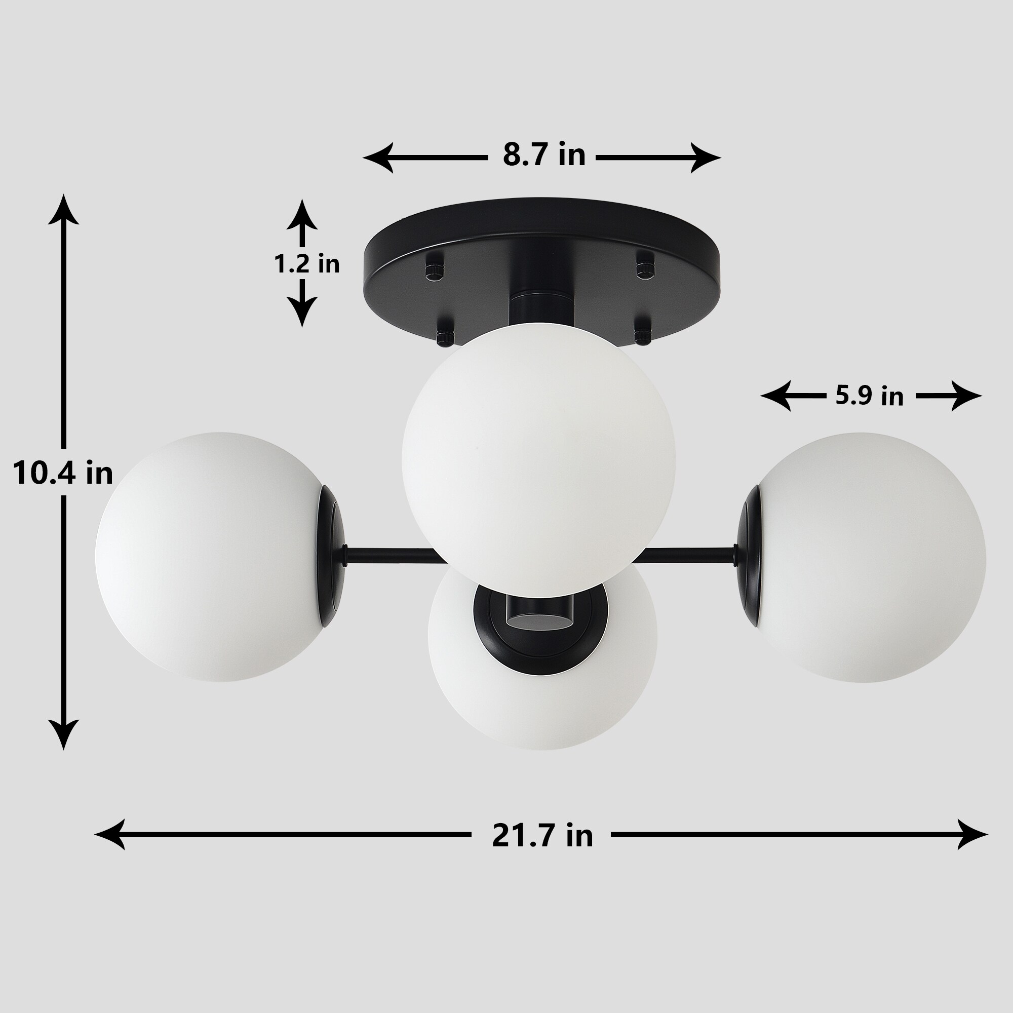 GZJunYo G-117 flushmounts - View #4