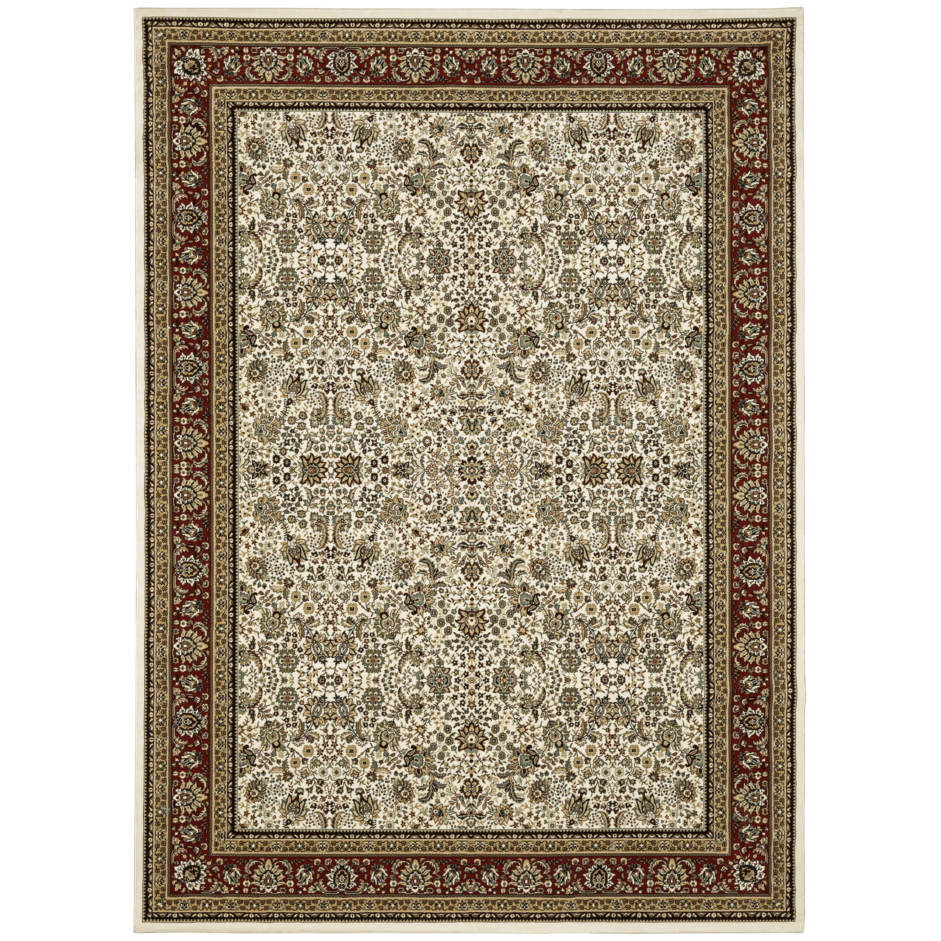 Rectangle 8'6 x 11'6 Area Rug Herat Oriental