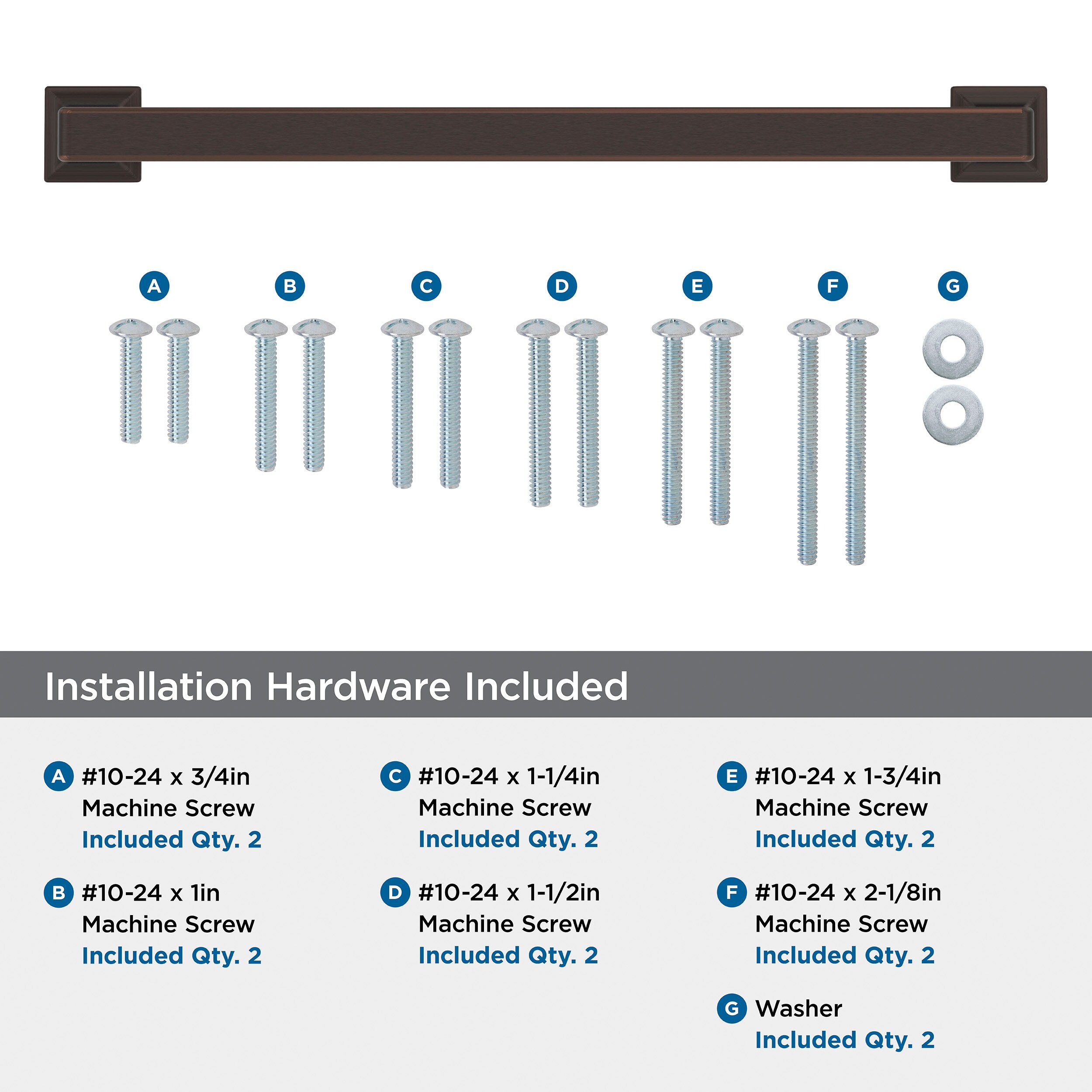 Amerock BP37449ORB Cabinet-Pulls - View #3