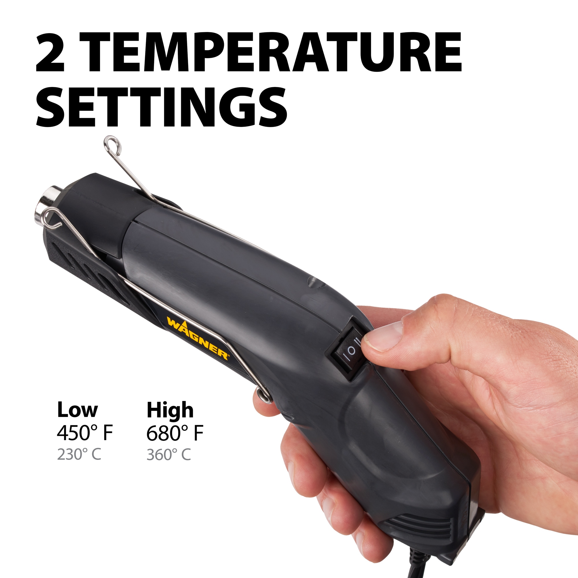 Wagner HT400 Heat Gun Craft Kit 1225-BTU Heat Gun in the Heat Guns  department at