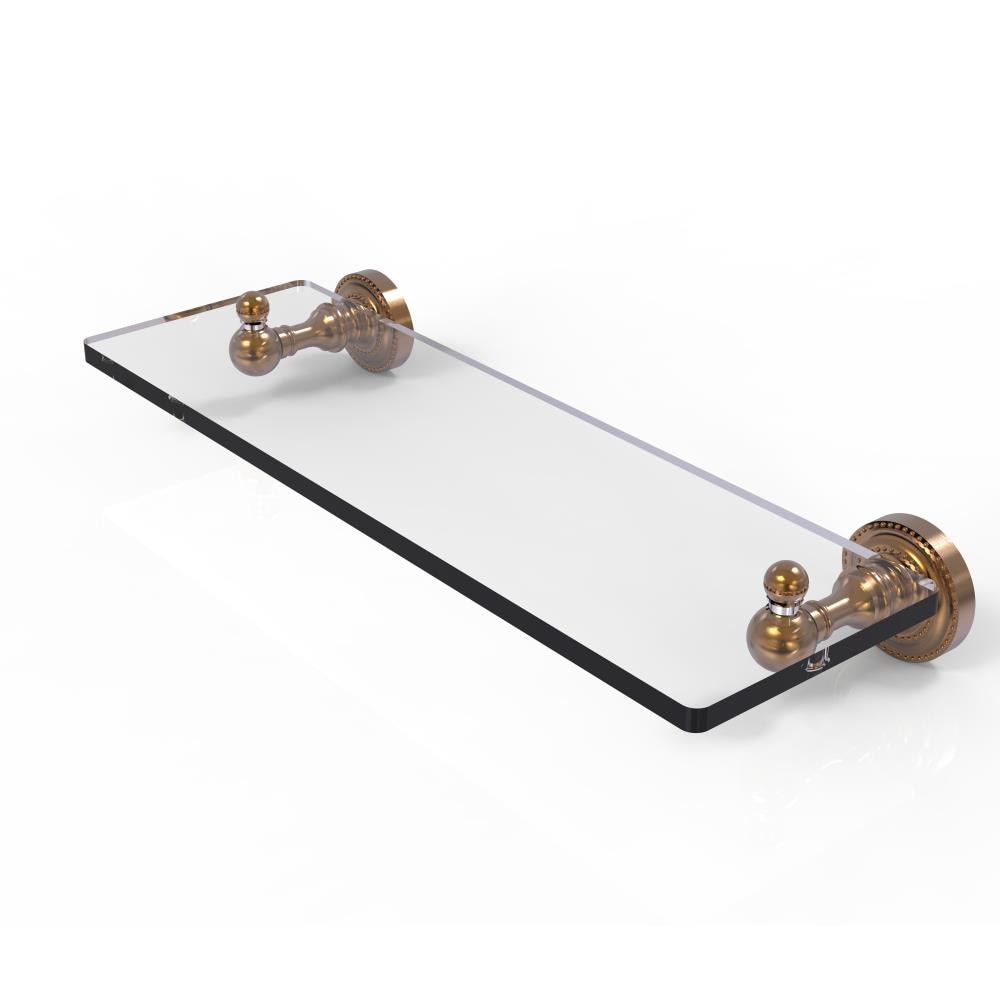 Allied Brass DT-1/16-BBR Dottingham Brushed Bronze Wall mount Bathroom Shelf ( 16-in x 3-in x 5-in )