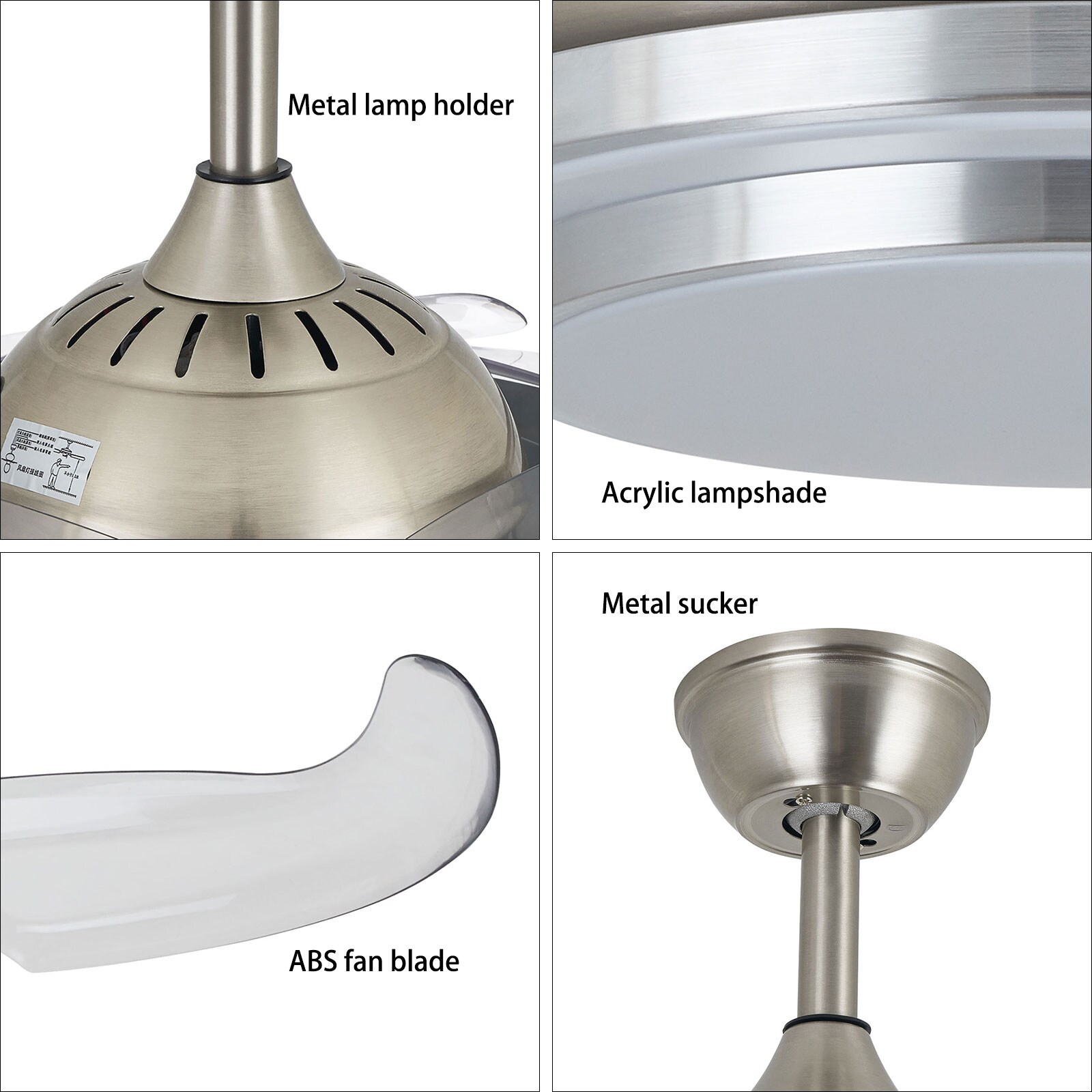 Oukaning HG-HCXLST-3737-US Ceiling-Fans - View #6