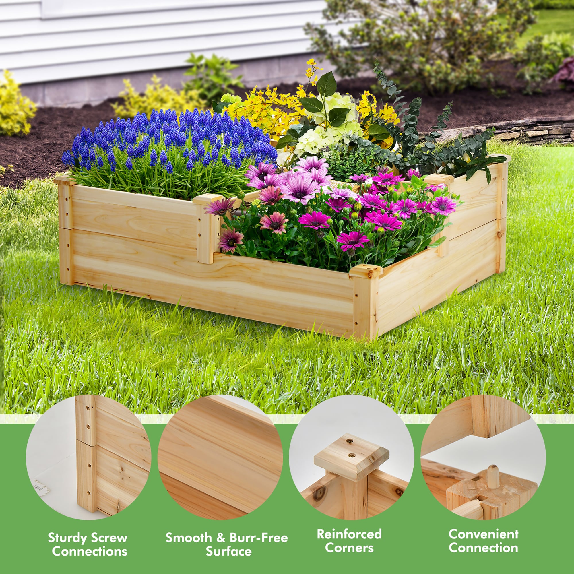 Costway LWS00551 Raised-Garden-Beds - View #6