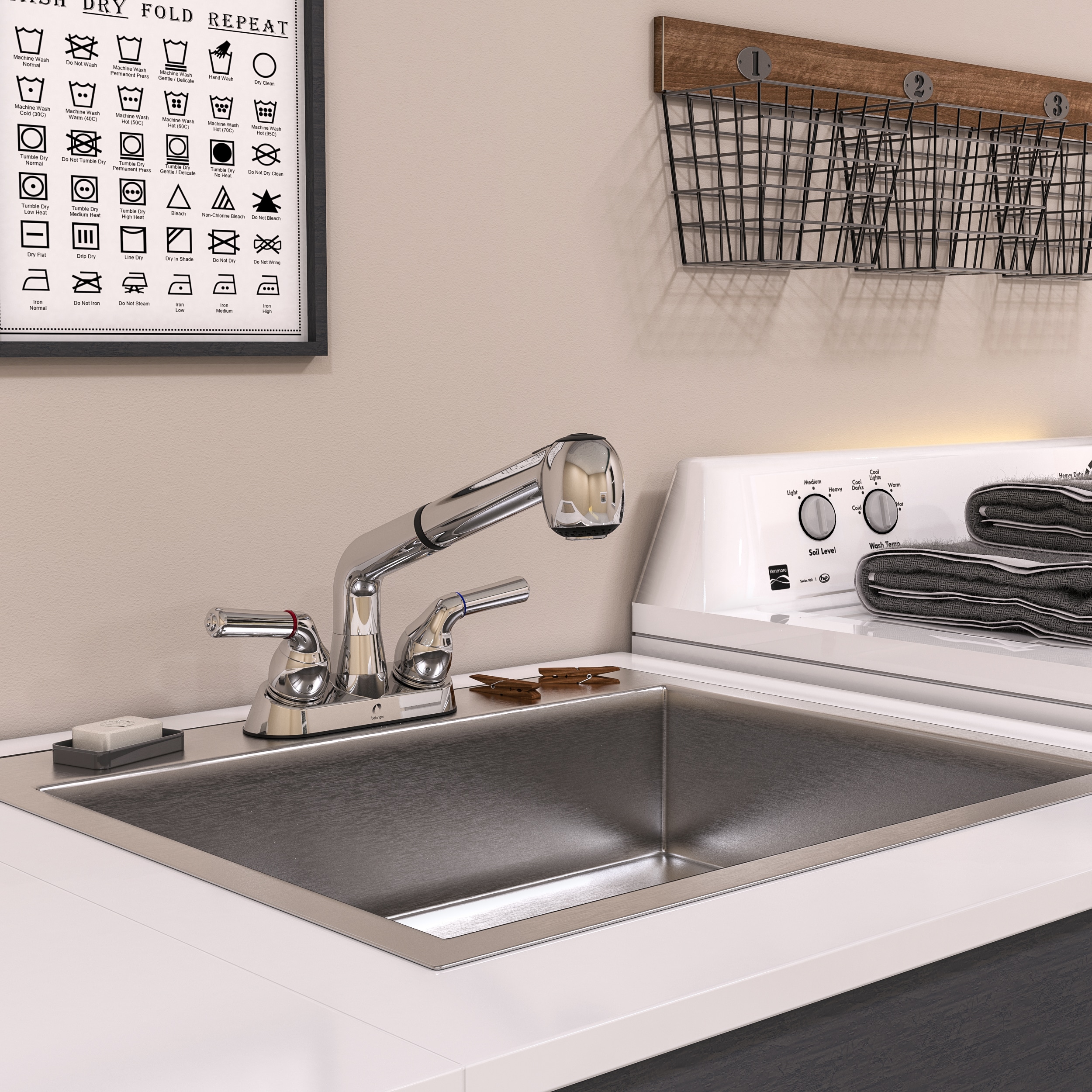 Keeney B1010-30 Laundry-Tub-Faucets - View #2