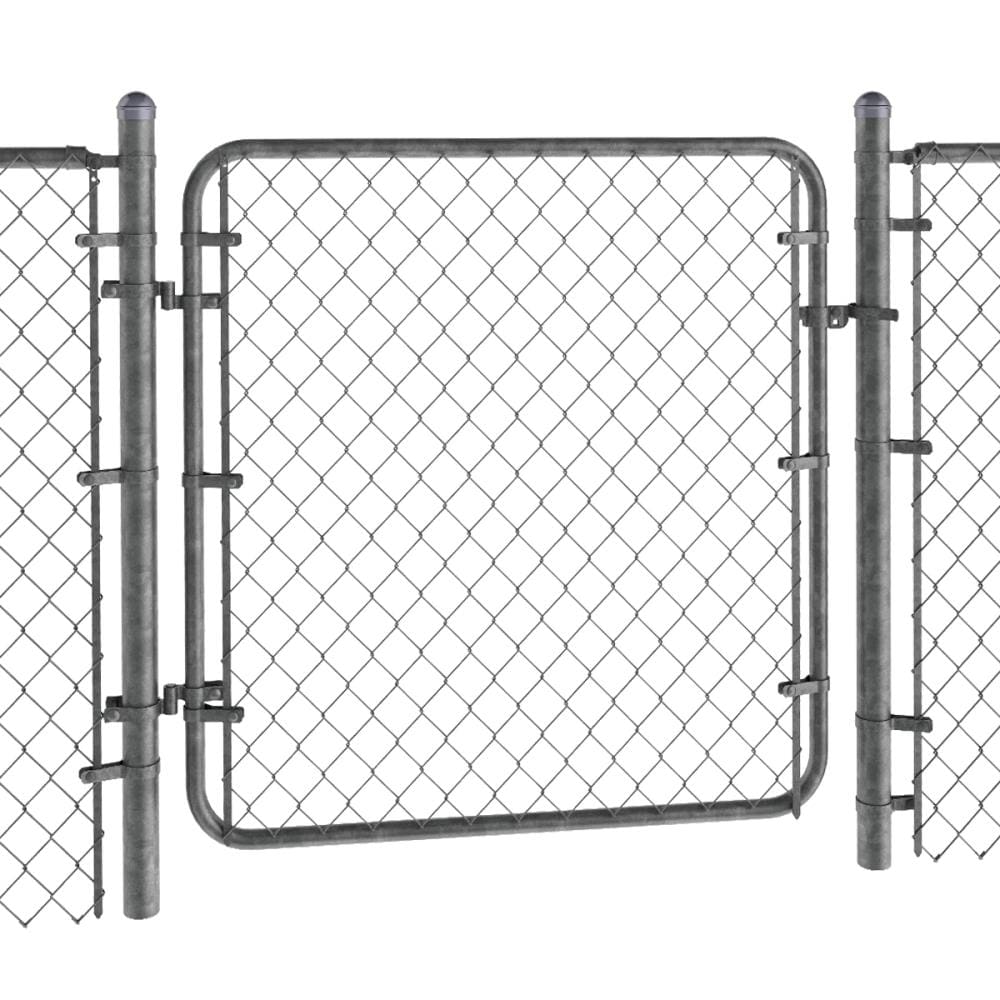 YARDLINK Gray Metal Tension Band For Chainlink Fence at