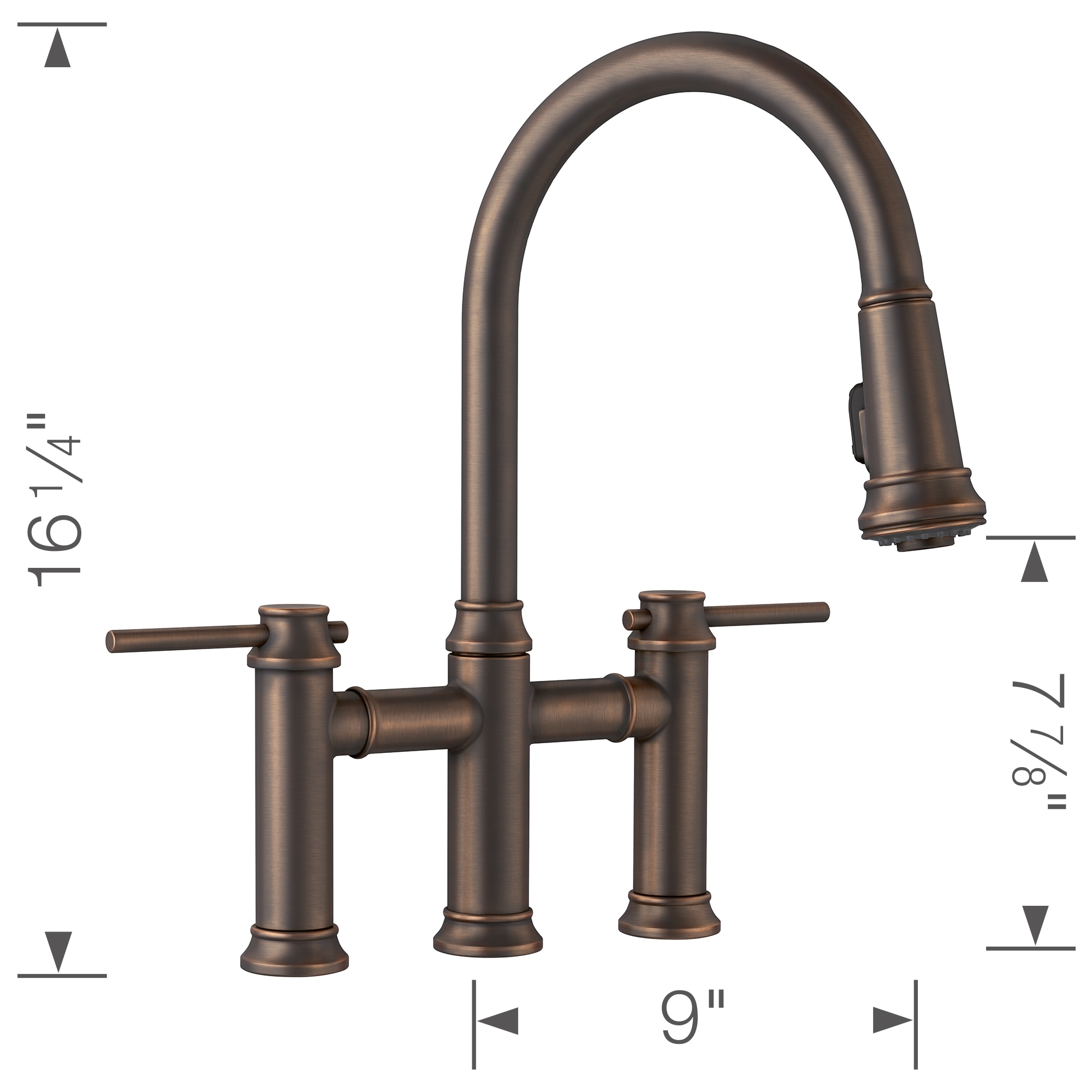 Moen Aberdeen Kitchen Faucet Oil Rubbed Bronze | Dandk Organizer