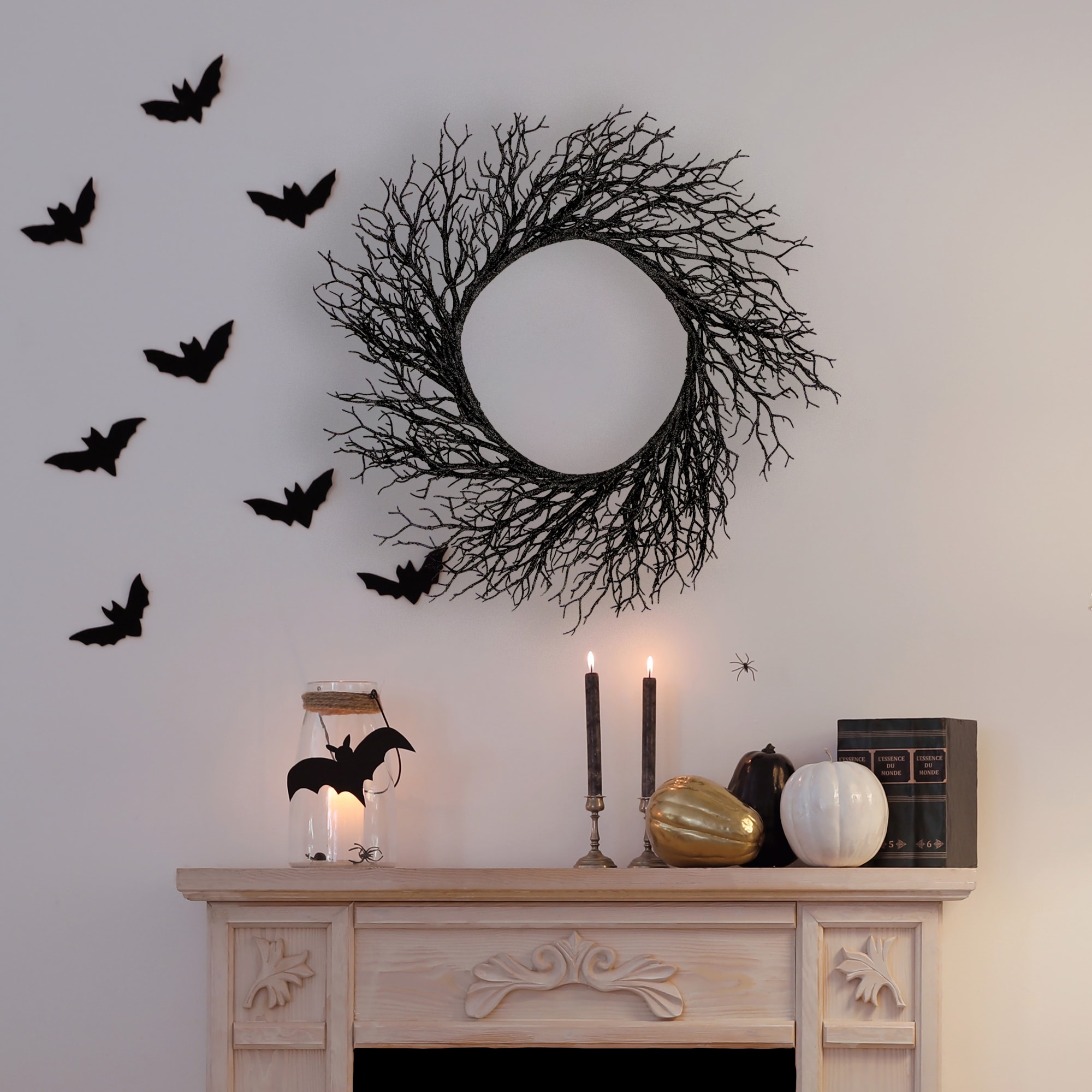 Northlight 34340445 Artificial-Halloween-Wreaths - View #3