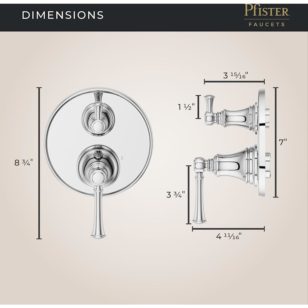Pfister R89-STB0BG  - View #3