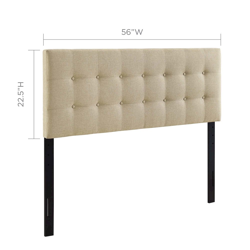 Modway MOD-5172-BEI Upholstered-Headboards - View #2
