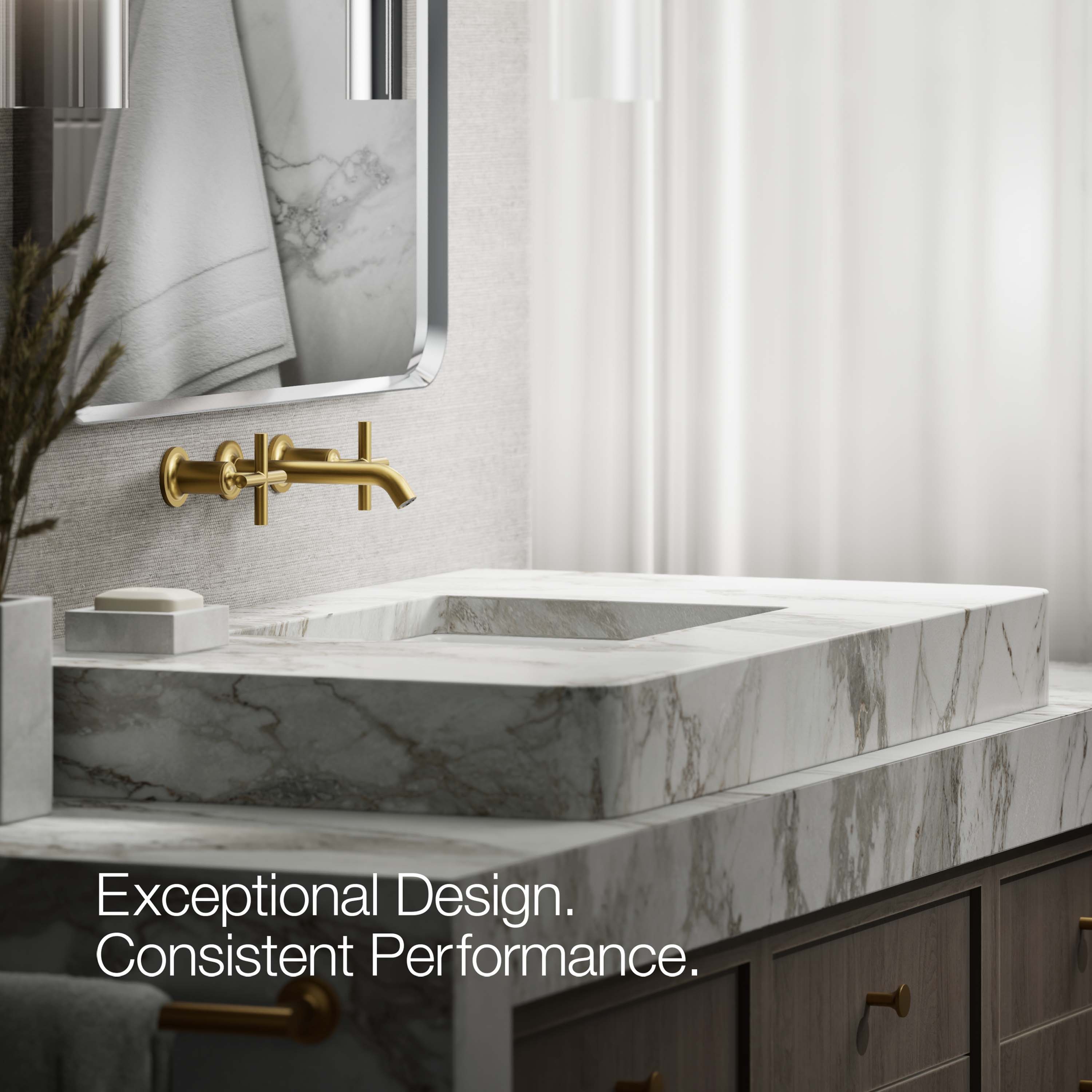 KOHLER K-T14413-3-2MB Lavatory-Faucets - View #3