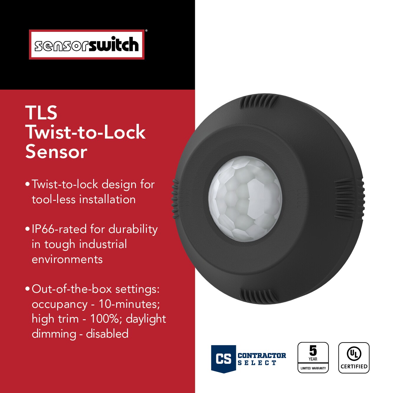 Sensor Switch TLSBK Outdoor-Motion-Light-Sensor-Adapters - View #3