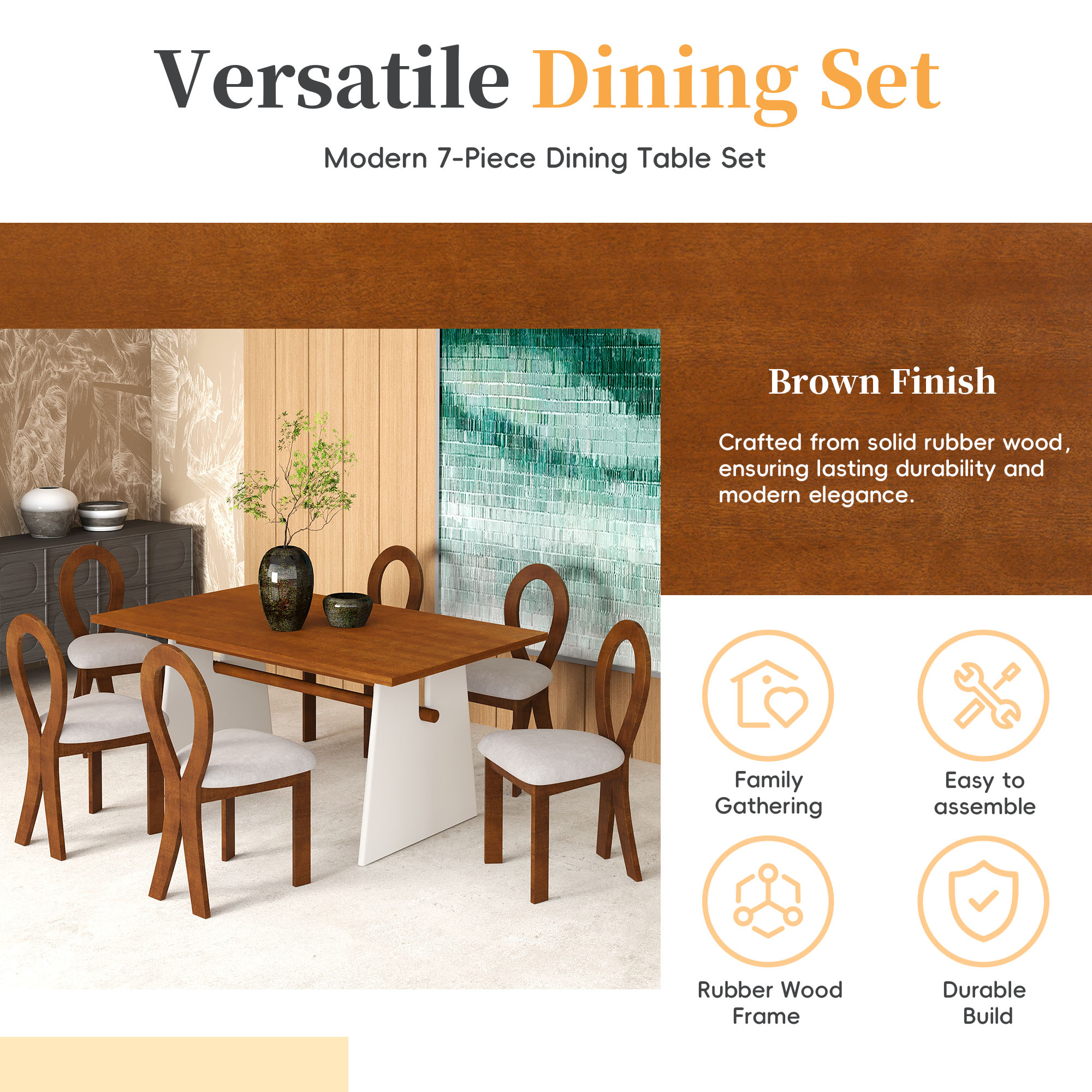 ModernLuxe L-SP000069AAD Dining-Sets - View #3