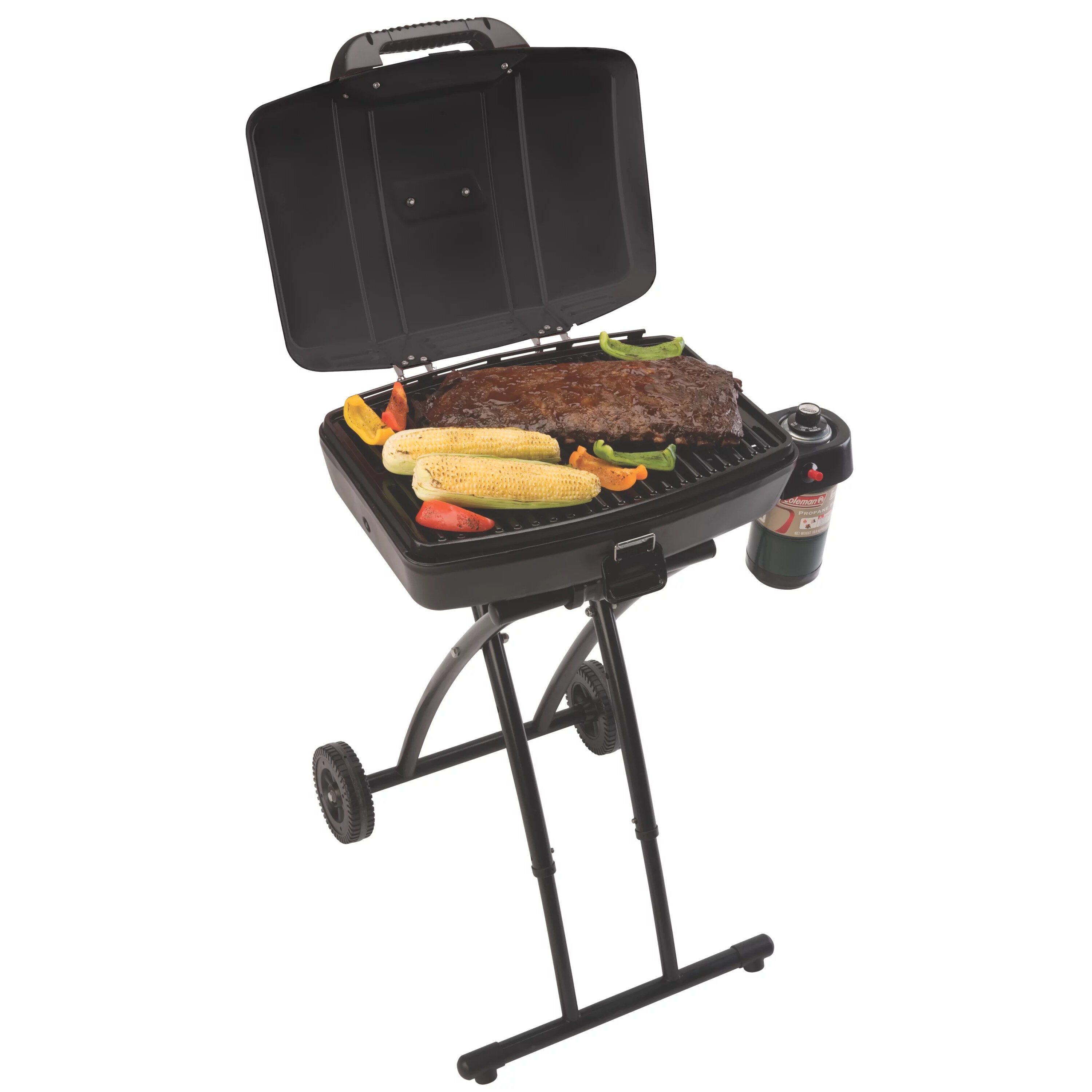 Coleman 225-Sq in Black Portable Liquid Propane Grill 2000038233 Sansujyuku sansujyuku.com