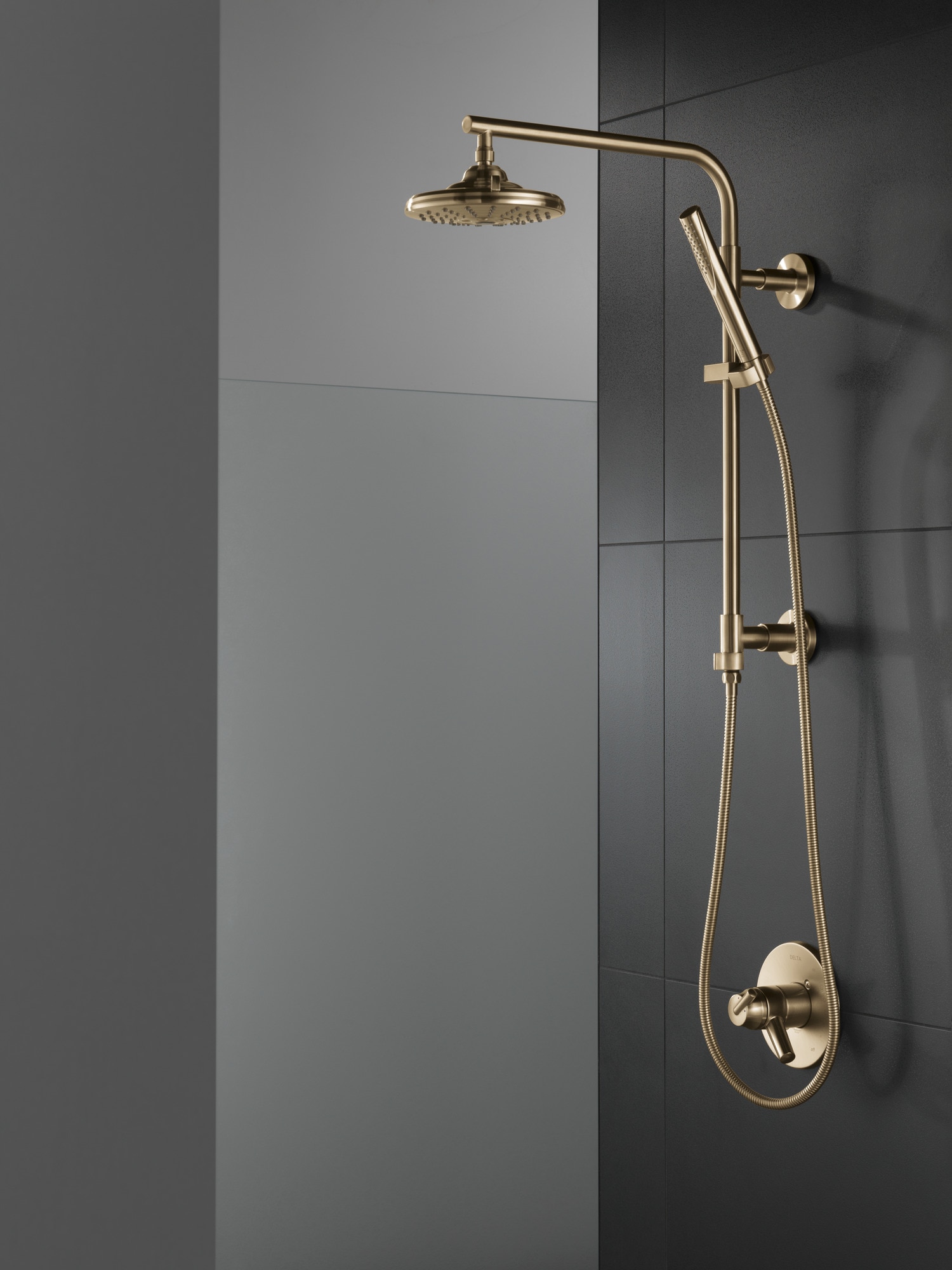 Delta T17059-CZ Bath-Shower-Facc - View #4