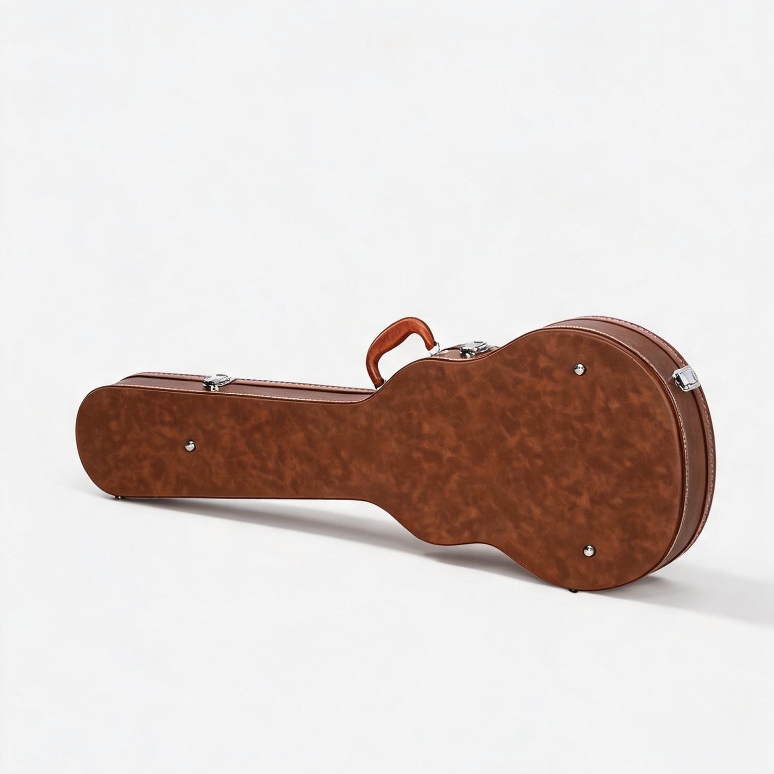 BBabe Music and Art Musical featuring 5.5 x 4.9 x 1.4 in Brown Wood and Pvc and Accessory Compartment and GLP Style Guitars