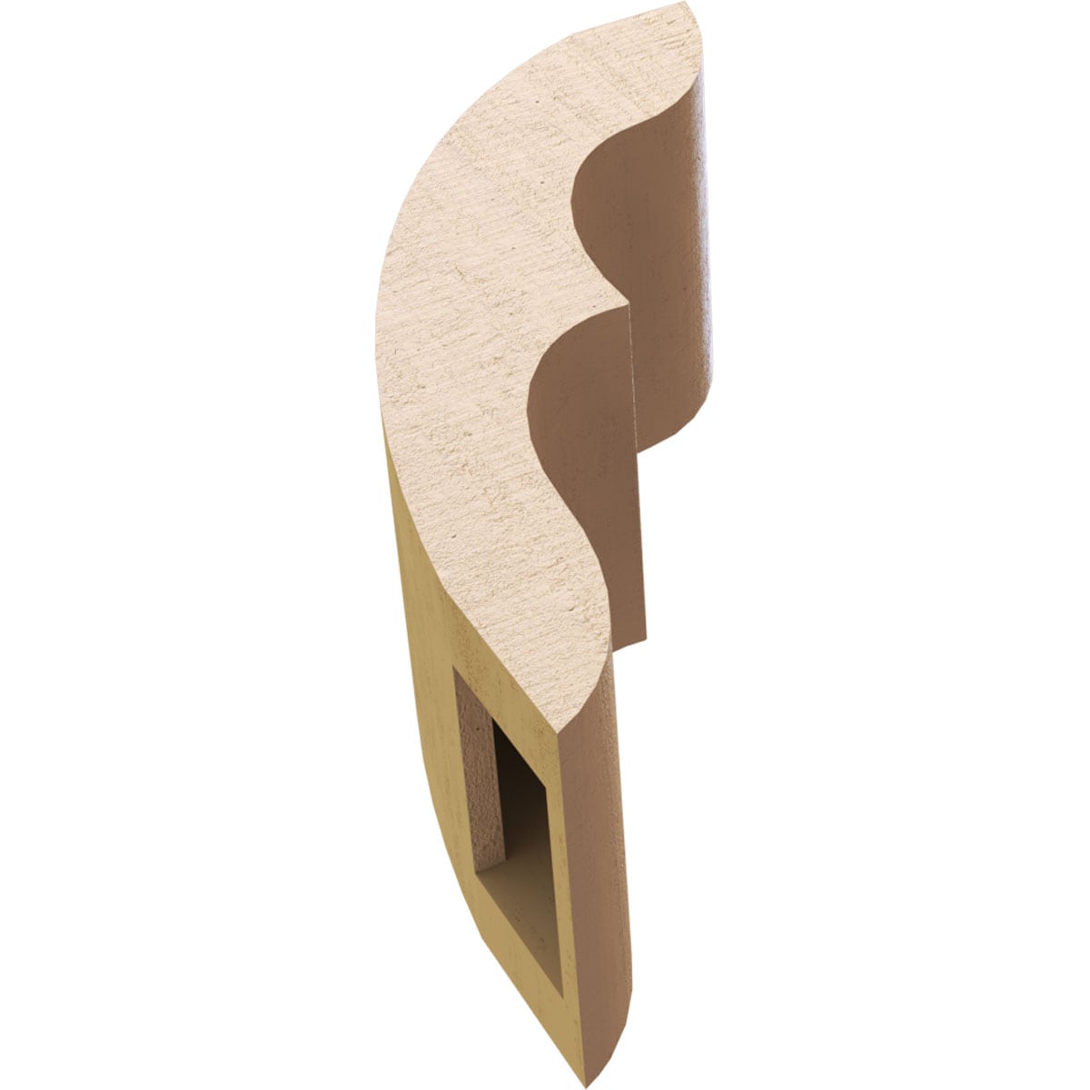 Ekena Millwork BRCUR05X08X12OZKRCPR braces - View #7