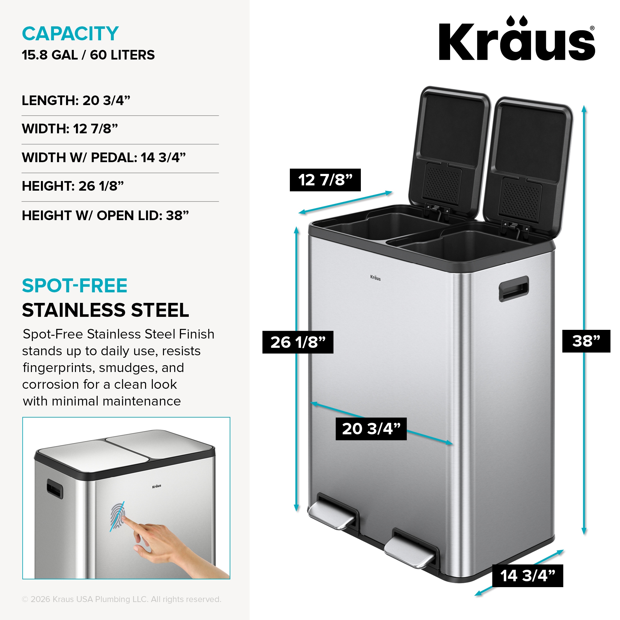 Kraus KTDP-200SFS m031725 - View #3