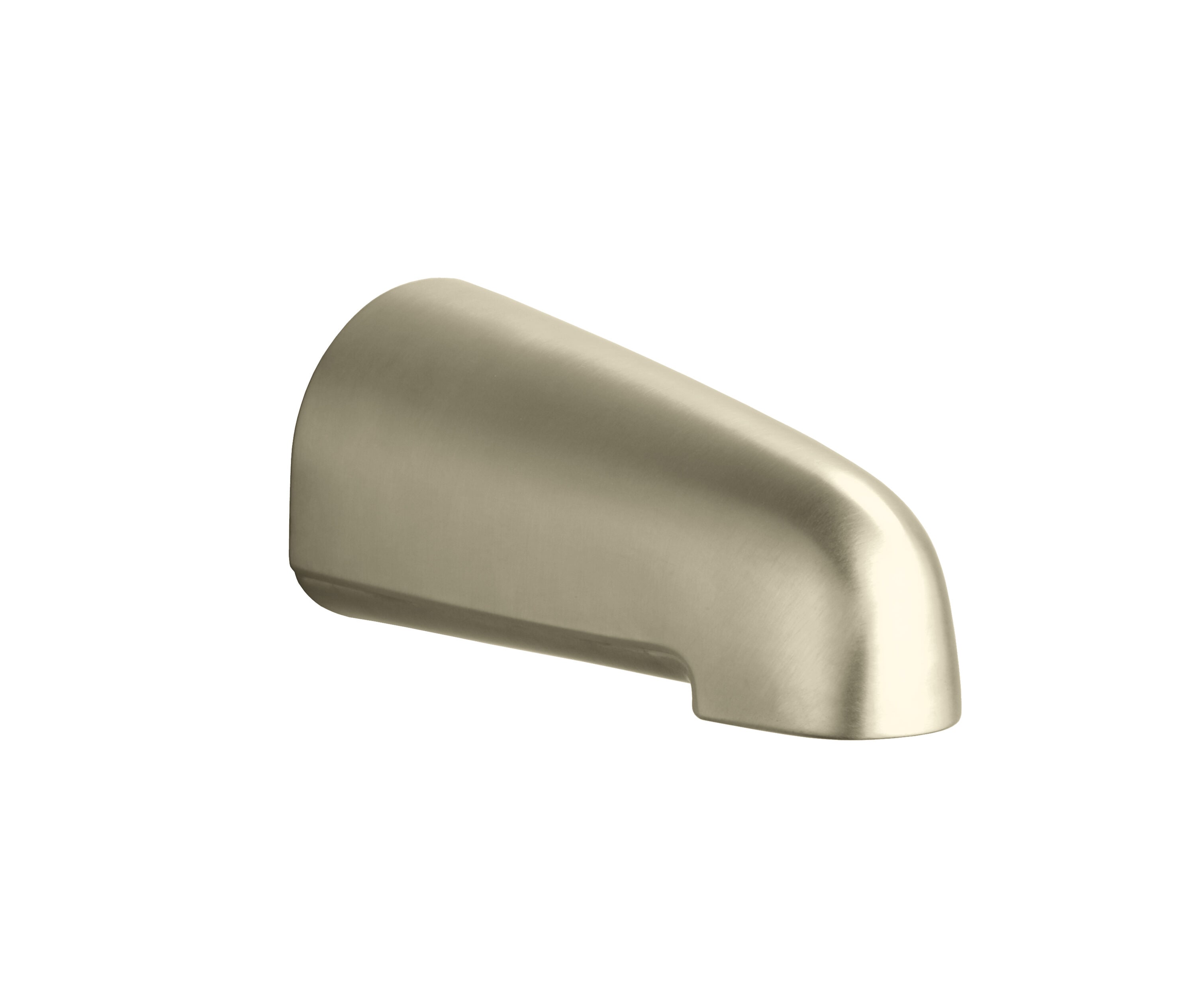 KOHLER 373-BN Vibrant Brushed Nickel Universal Fit Bathtub Spout