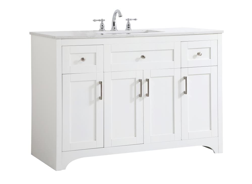 Elegant Decor FI51048WH Bath-Vanity-Combo - View #3