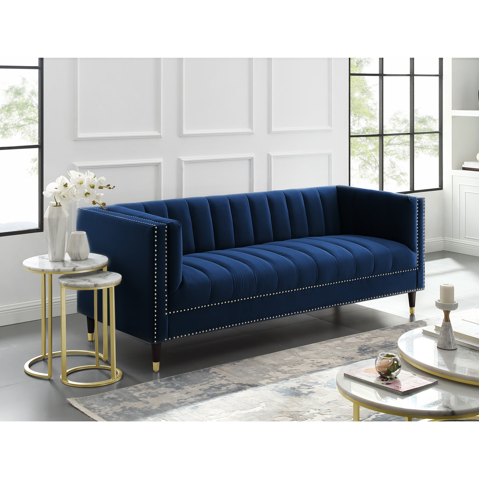 Nicole Miller NSA102-02NG-LS Sofas-Loveseats - View #9