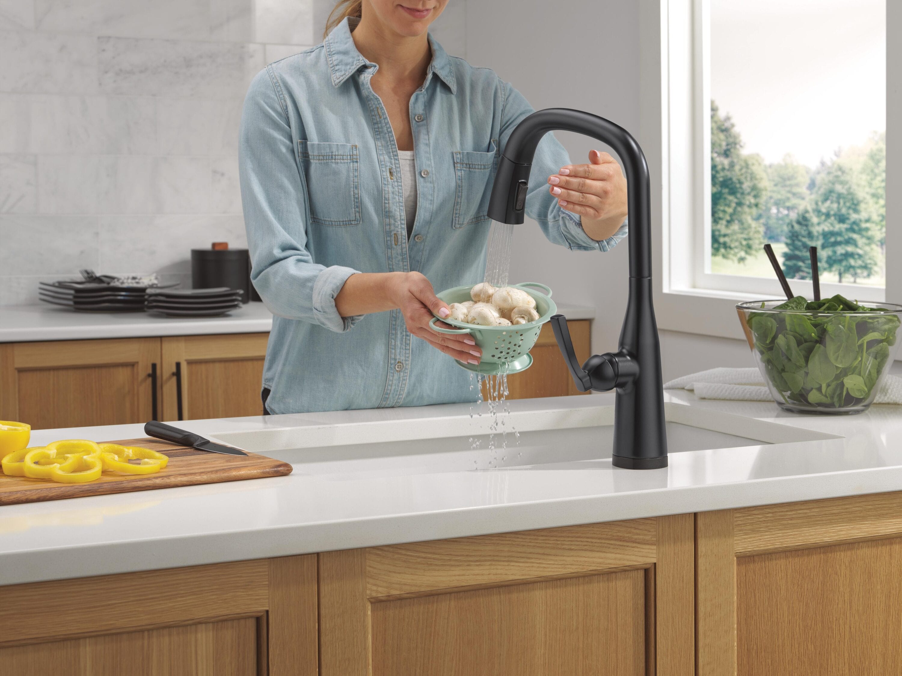 Delta 9176TL-BL-DST Kitchen-Faucets - View #9