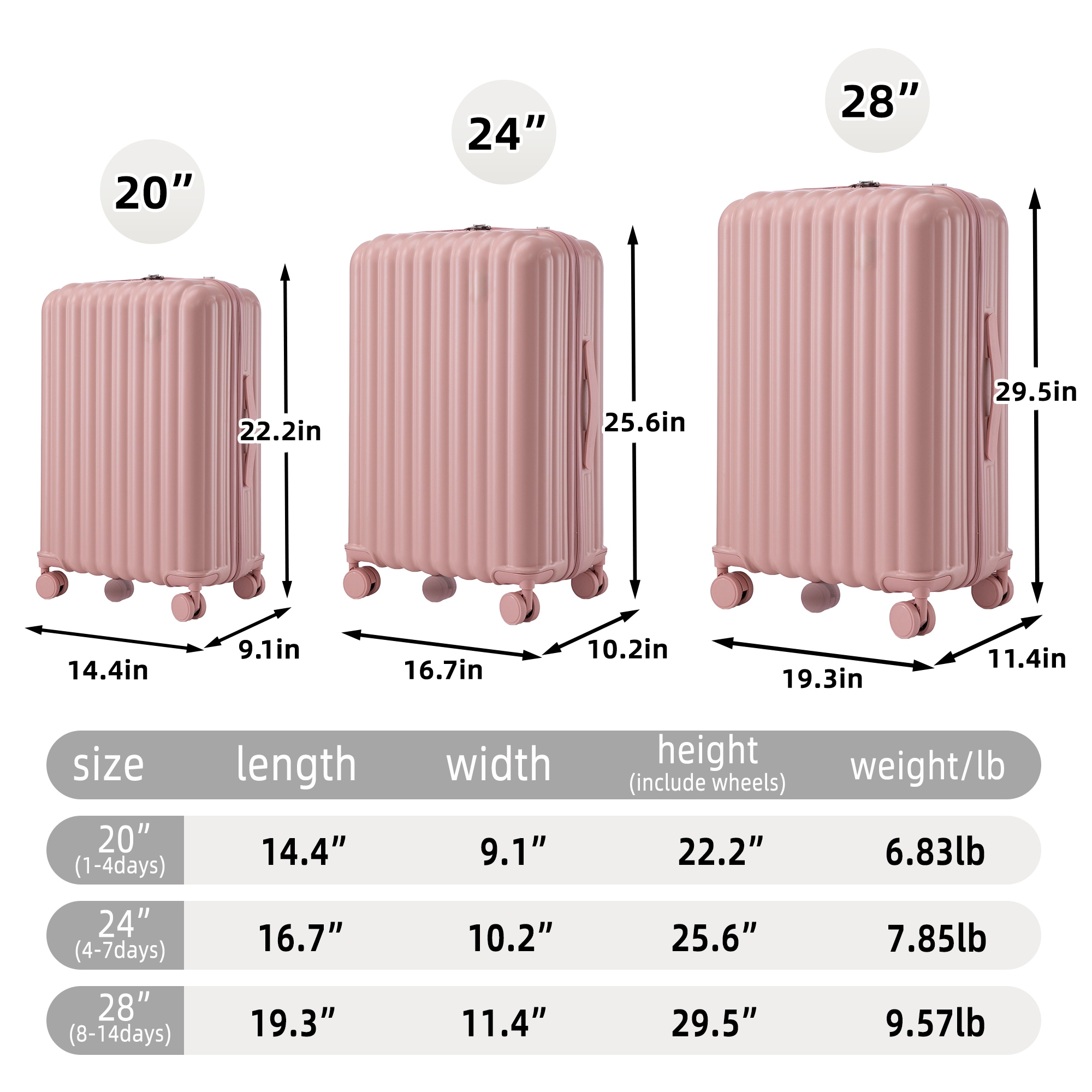 SINOFURN SYD9300003BL Luggage-And-Luggage-Sets - View #11
