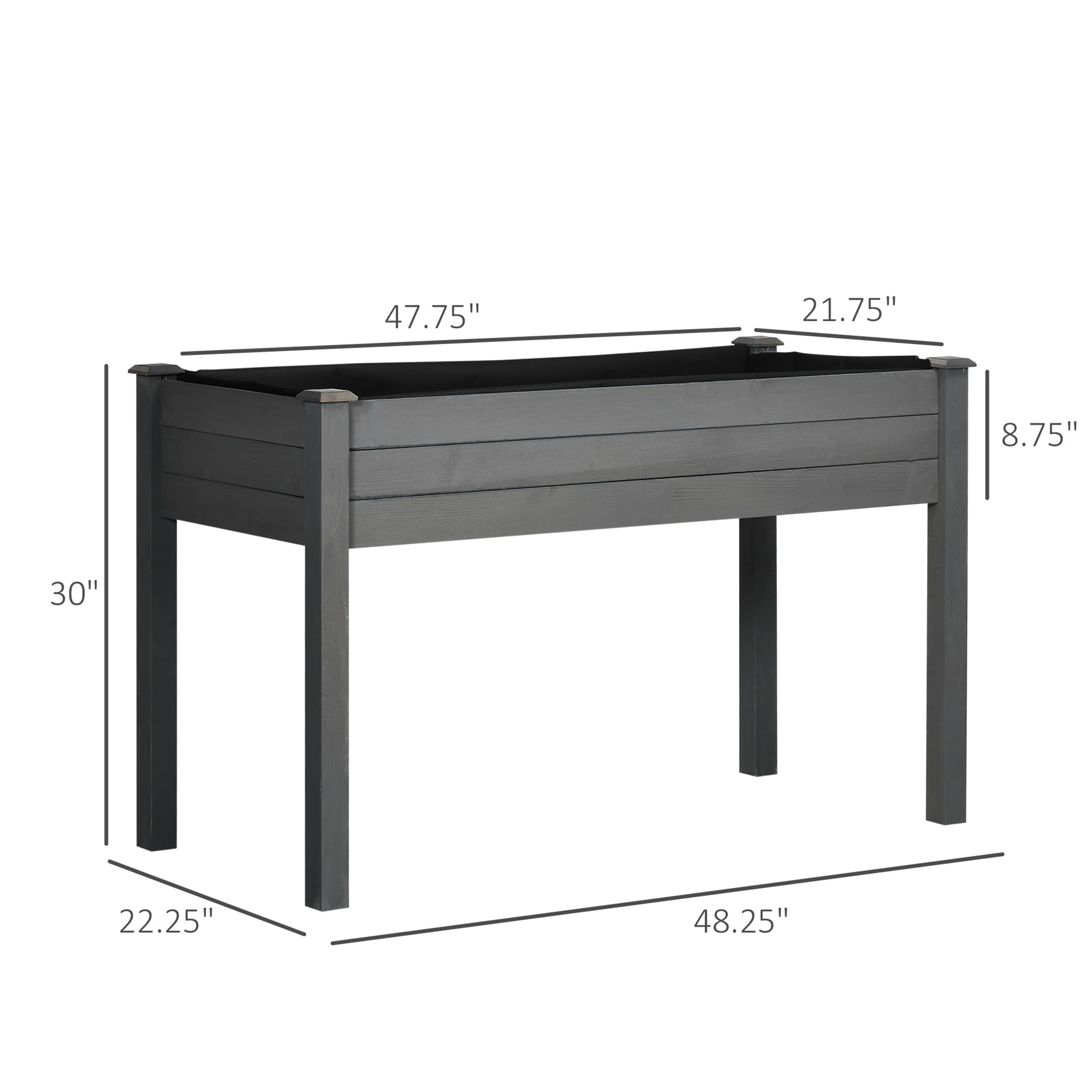 AHIOU HOME ZAAHG-P172560GB Raised-Planter-Boxes - View #6